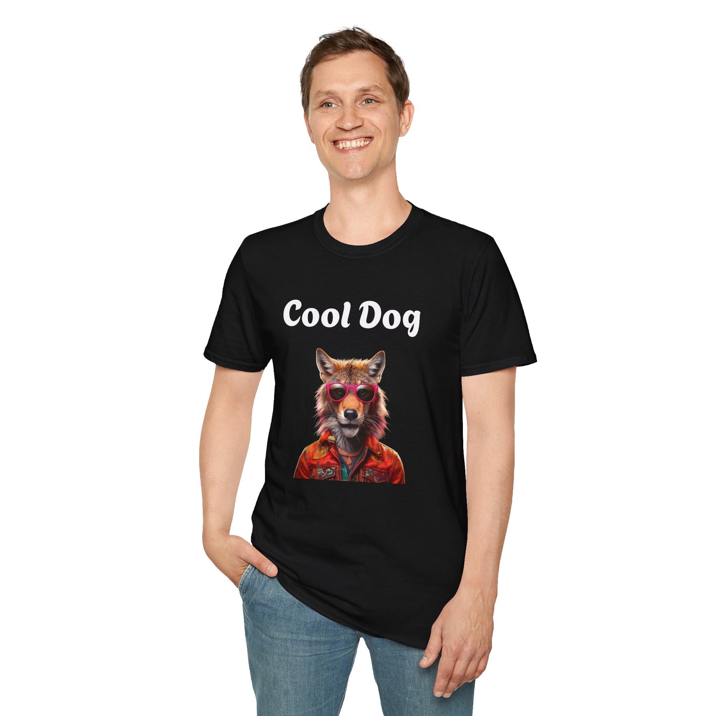 Cool Dog Graphic Unisex T-Shirt