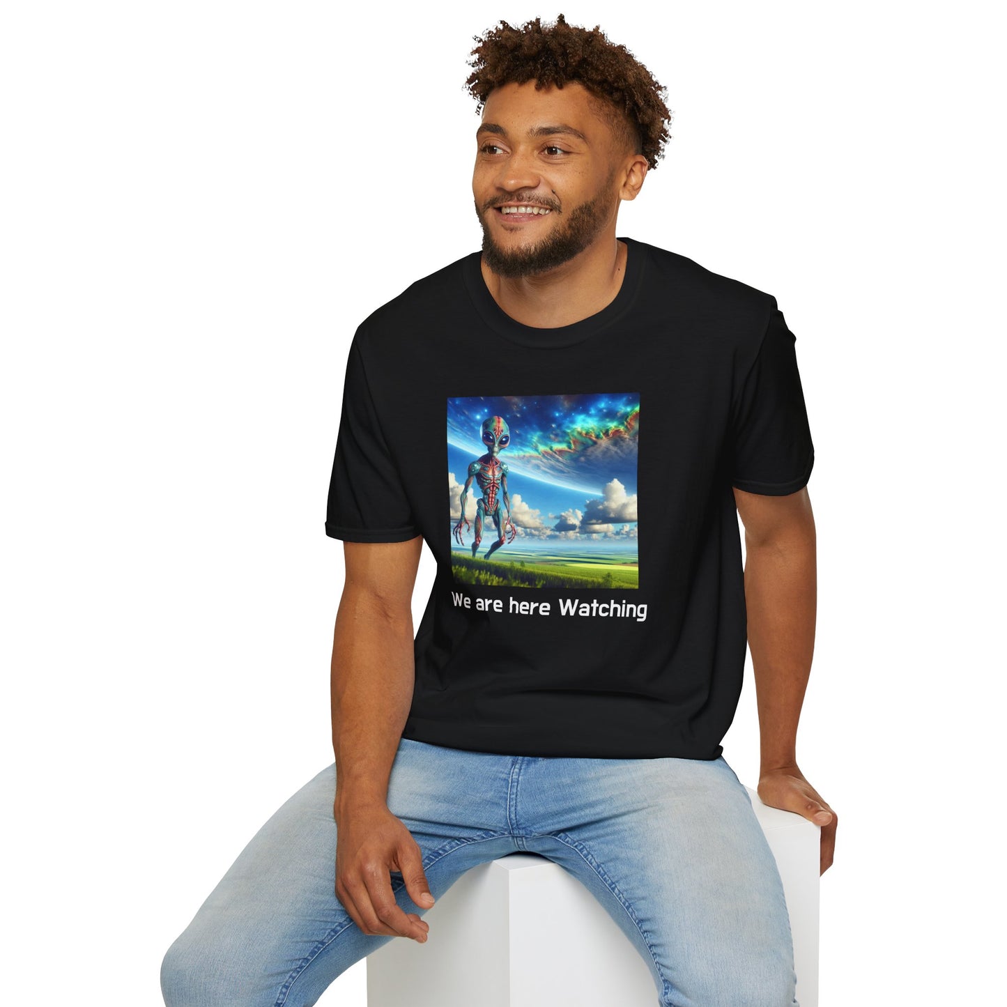 We are here Watching, Unisex T-Shirt