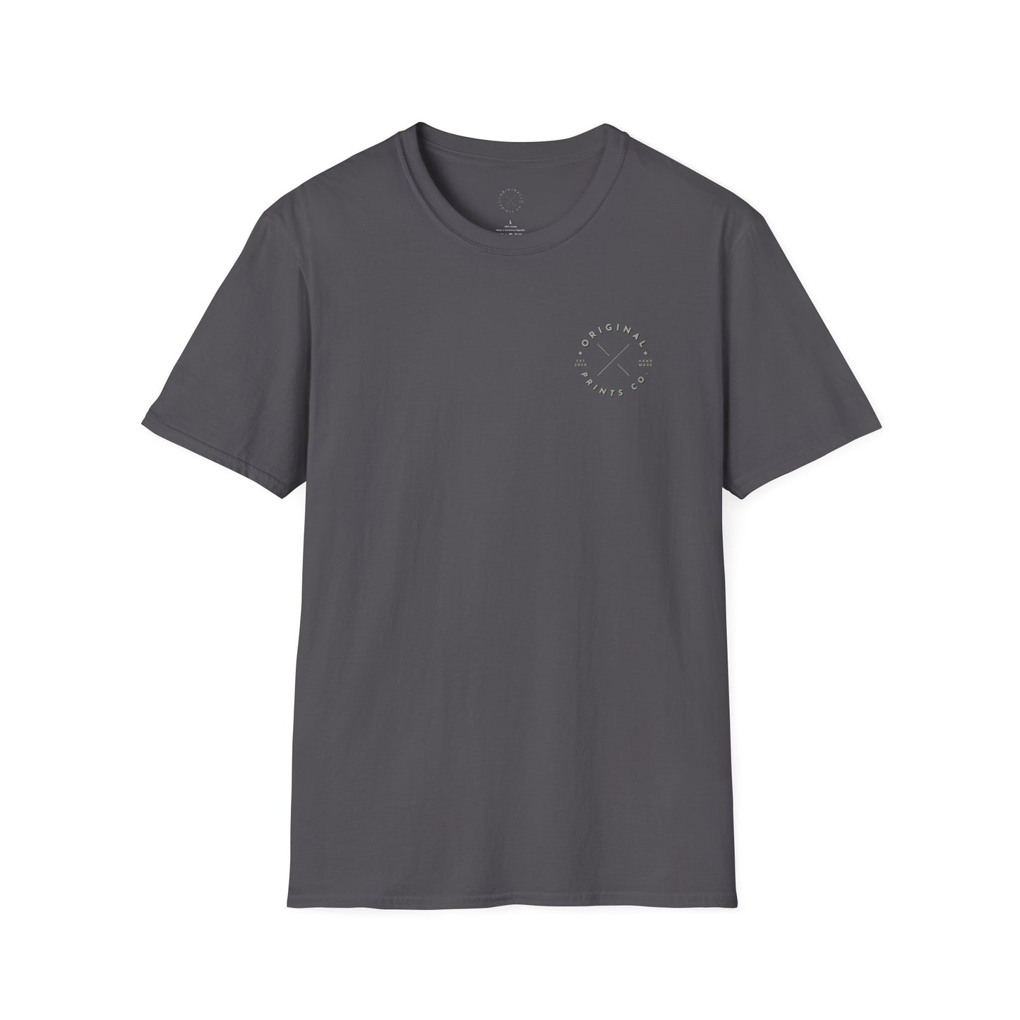 Original Prints Co Logo, Unisex Softstyle T-Shirt