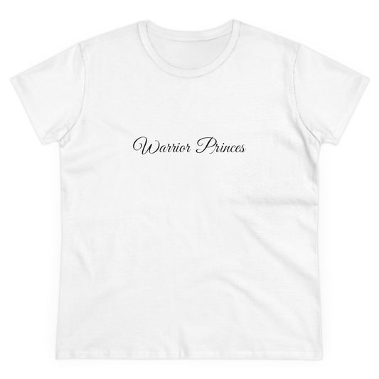 Warrior Princes, Women's Mid-weight Cotton Tee