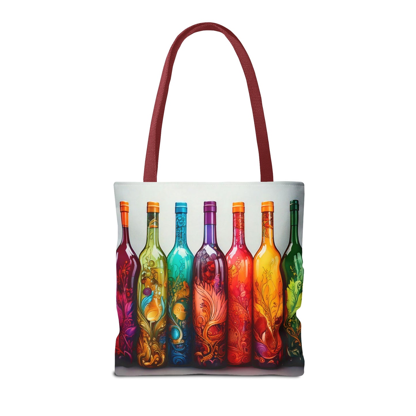 Wine Bottles, Tote Bag