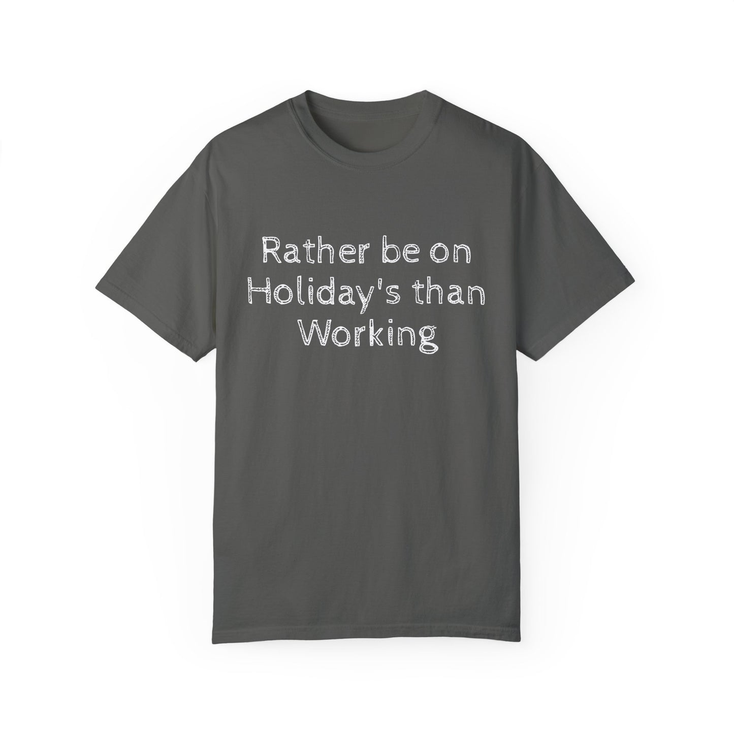 Rather be on Holiday, Unisex T-shirt