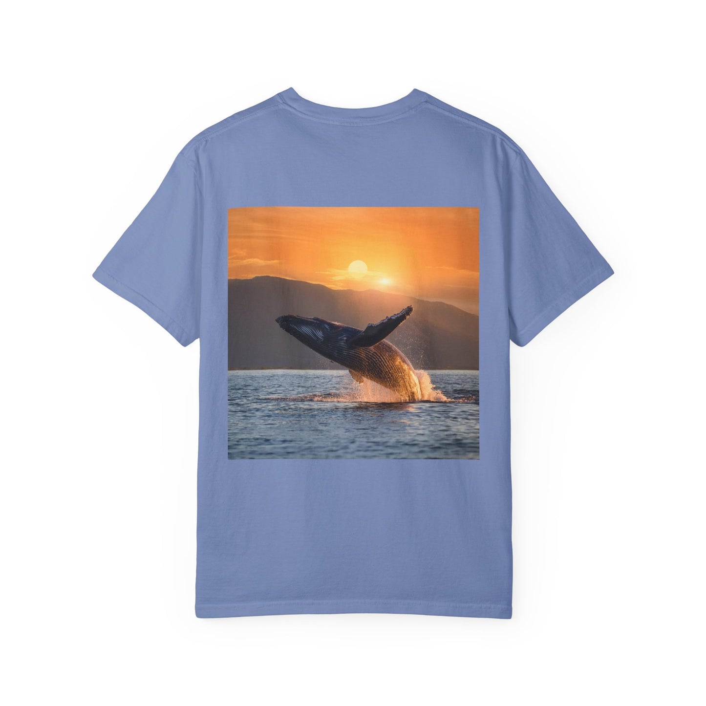 Lovin Life, Whale Print, Unisex T-shirt - Original Prints Co