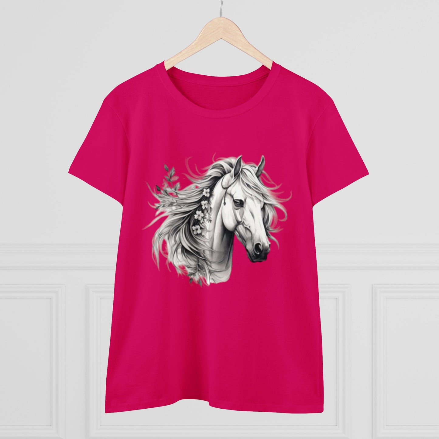 Horse Head, Women's Cotton Tee