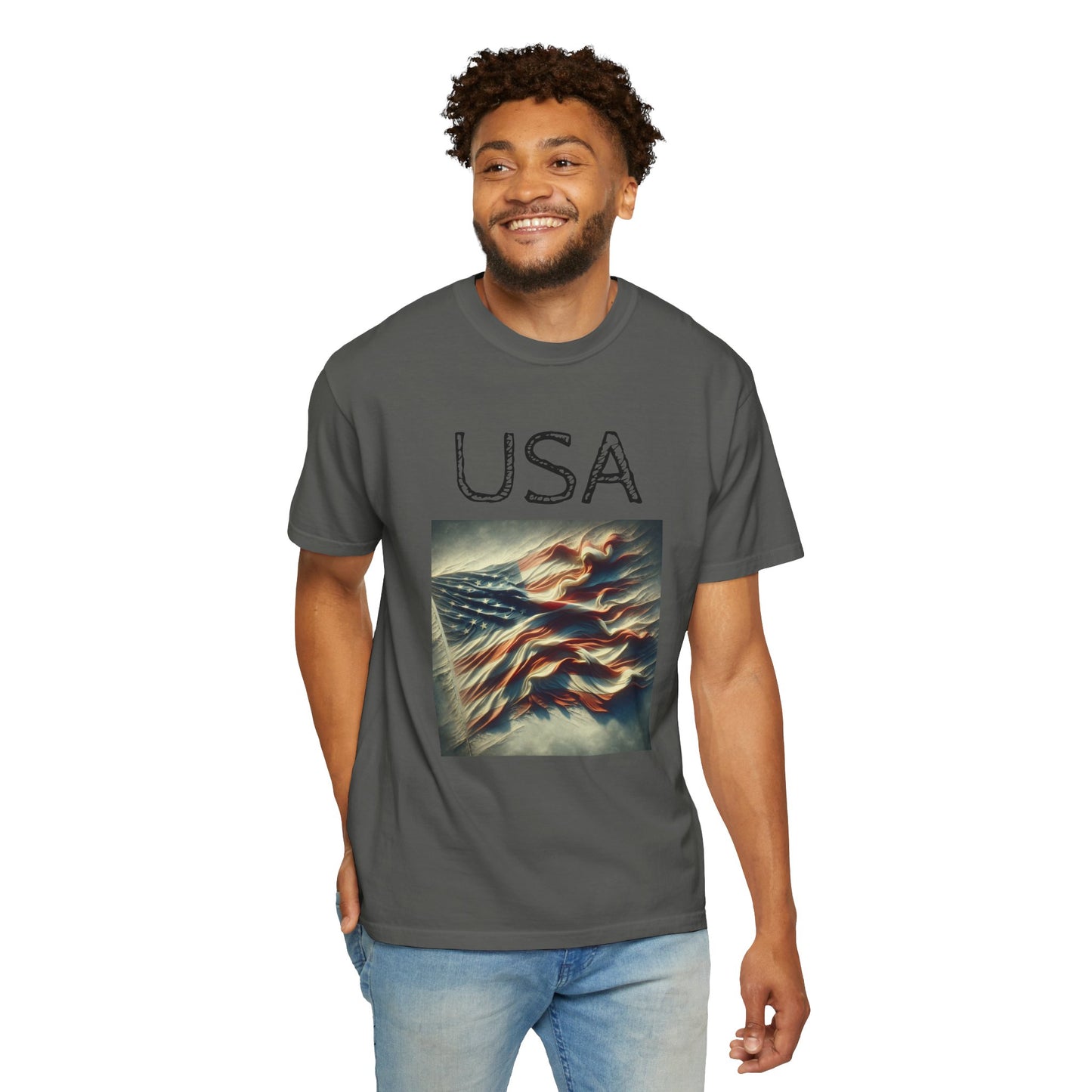 USA Flag, Unisex T-shirt