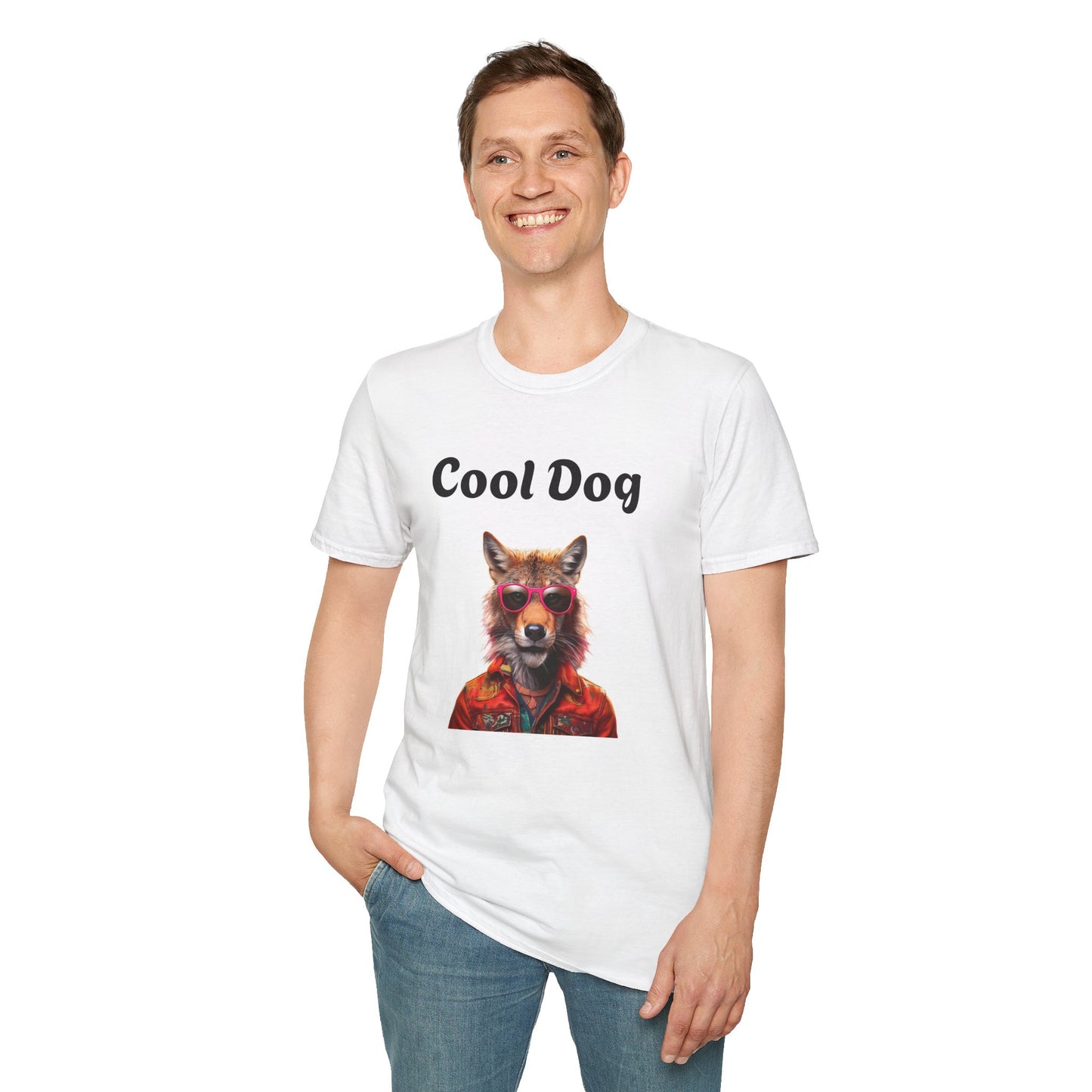 Cool Dog Graphic Unisex T-Shirt