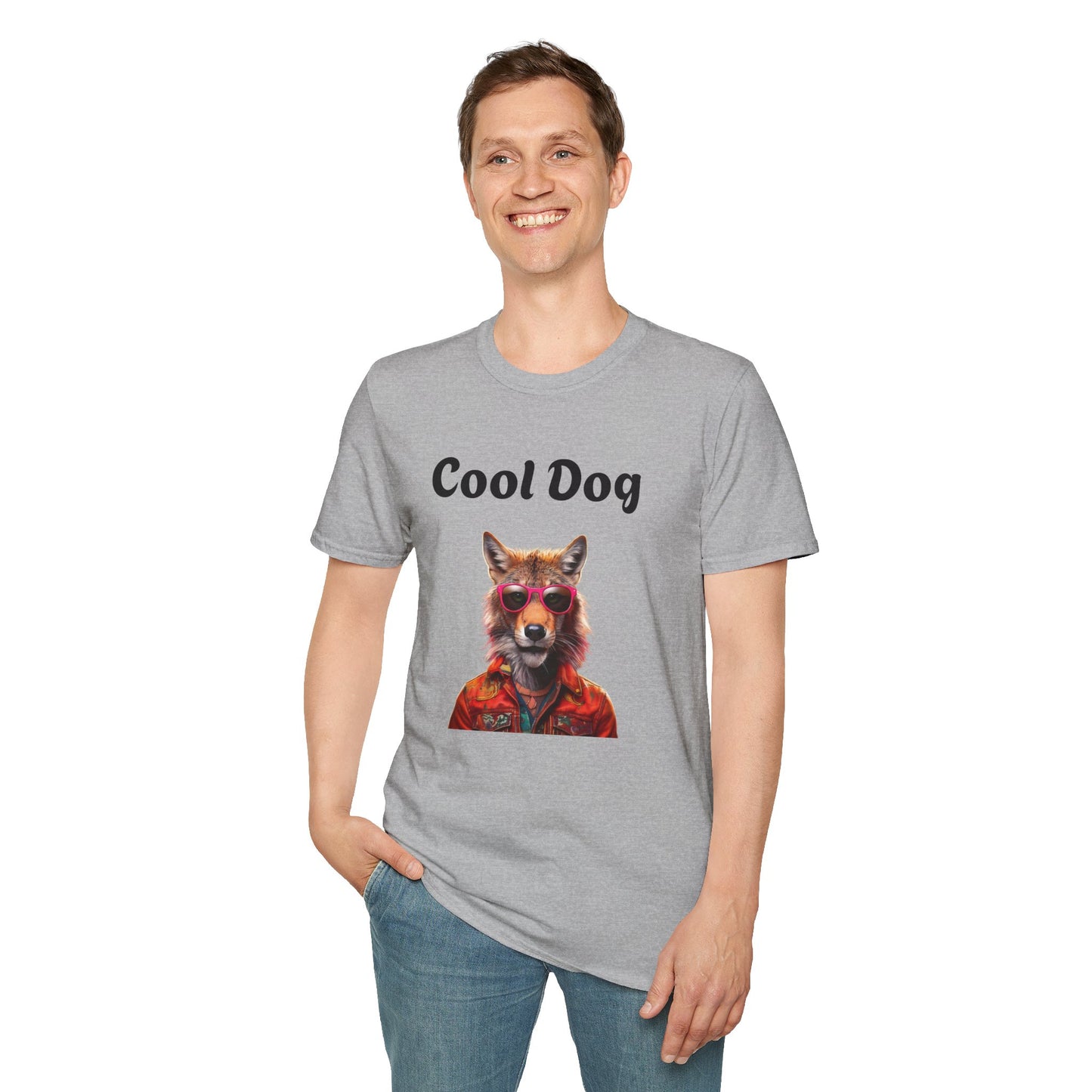 Cool Dog Graphic Unisex T-Shirt