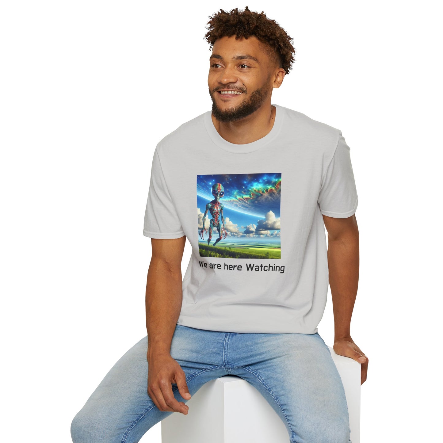 We are here Watching, Unisex T-Shirt