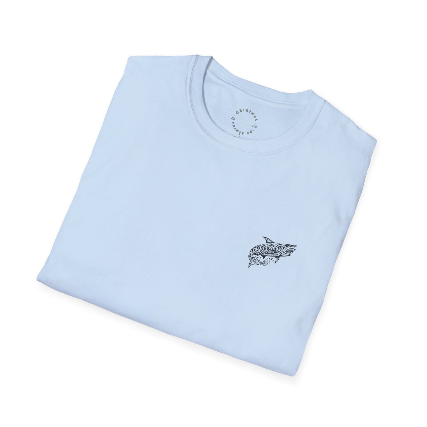 Unisex Shark Design Softstyle T-Shirt