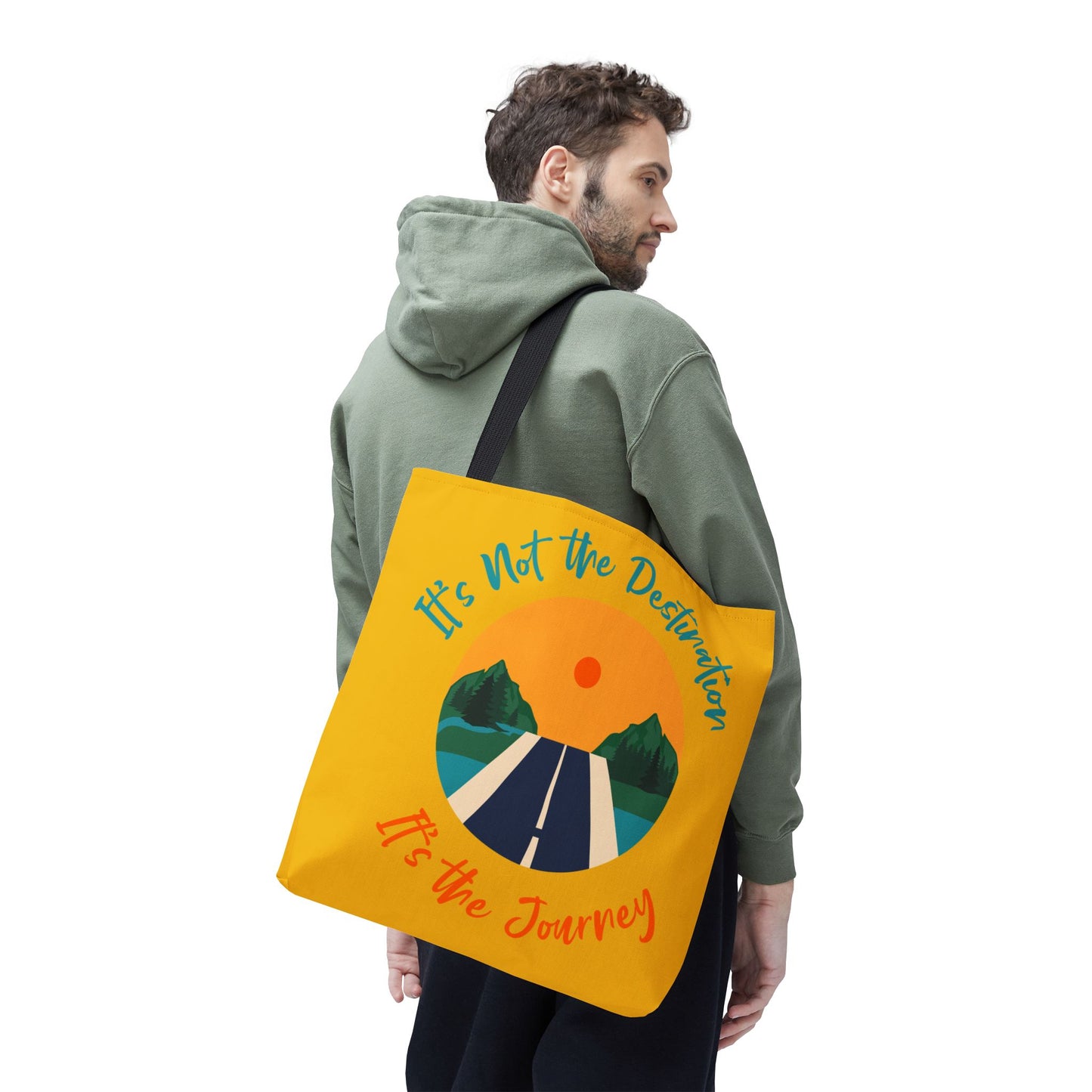 It's the Journey, Tote Bag