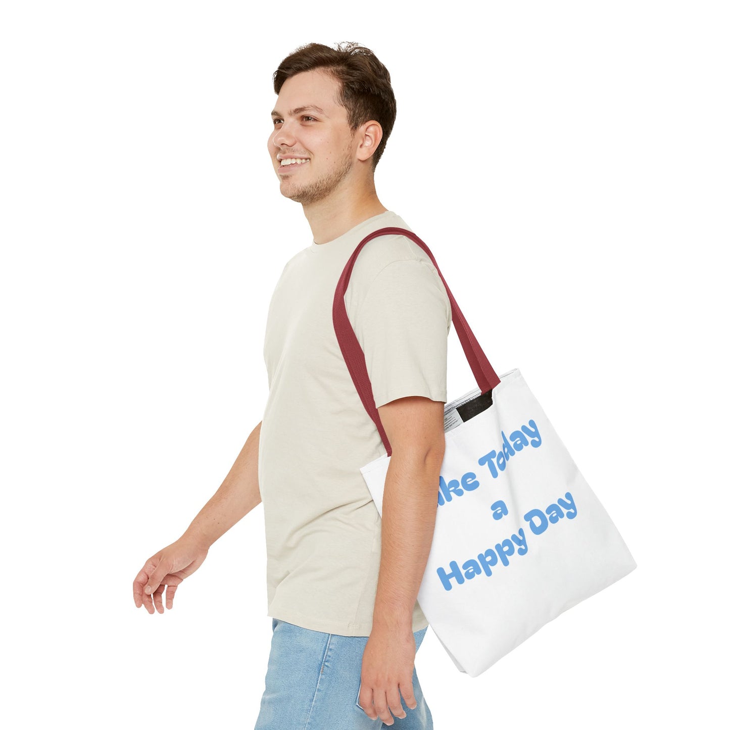 Happy Day, Tote Bag