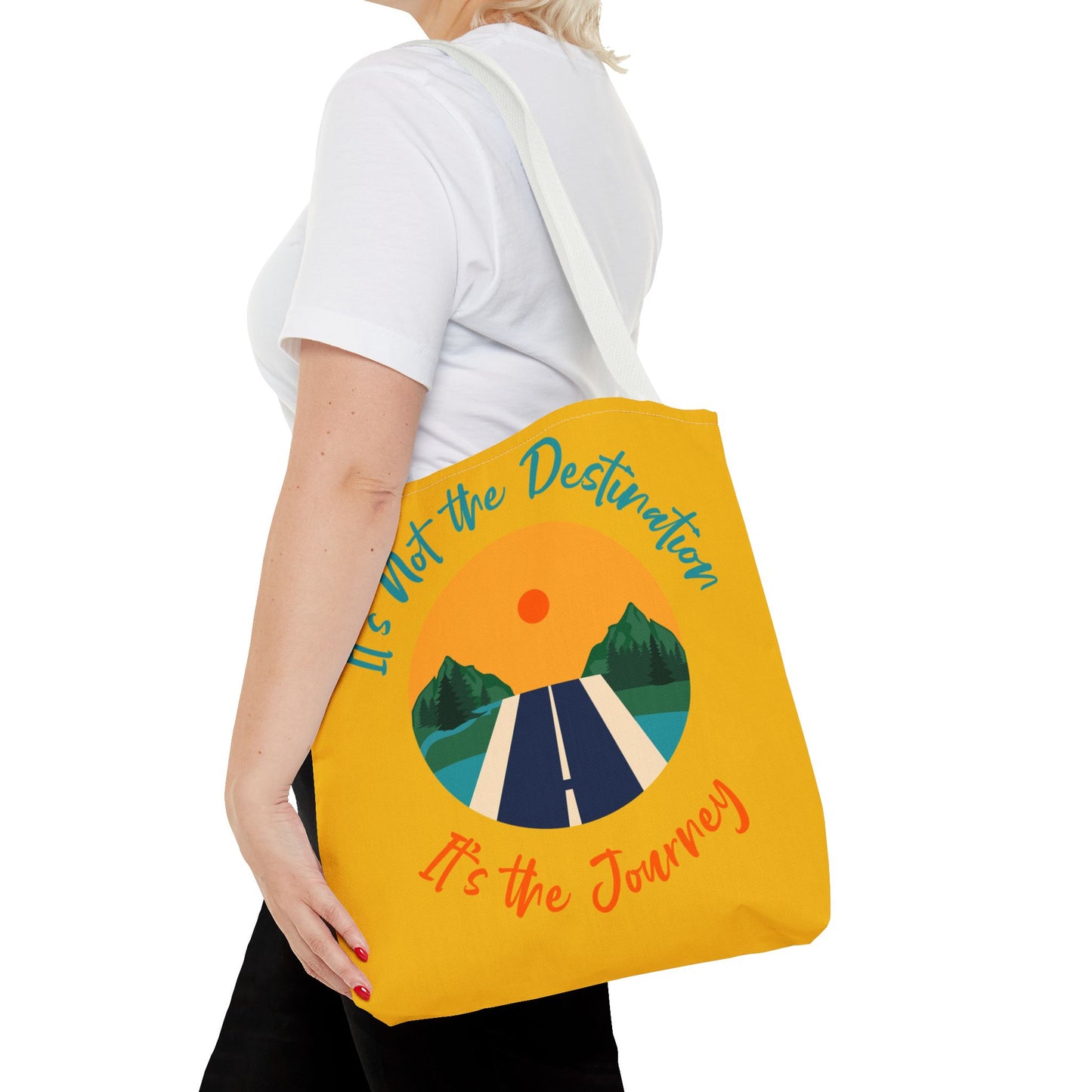 It's the Journey, Tote Bag