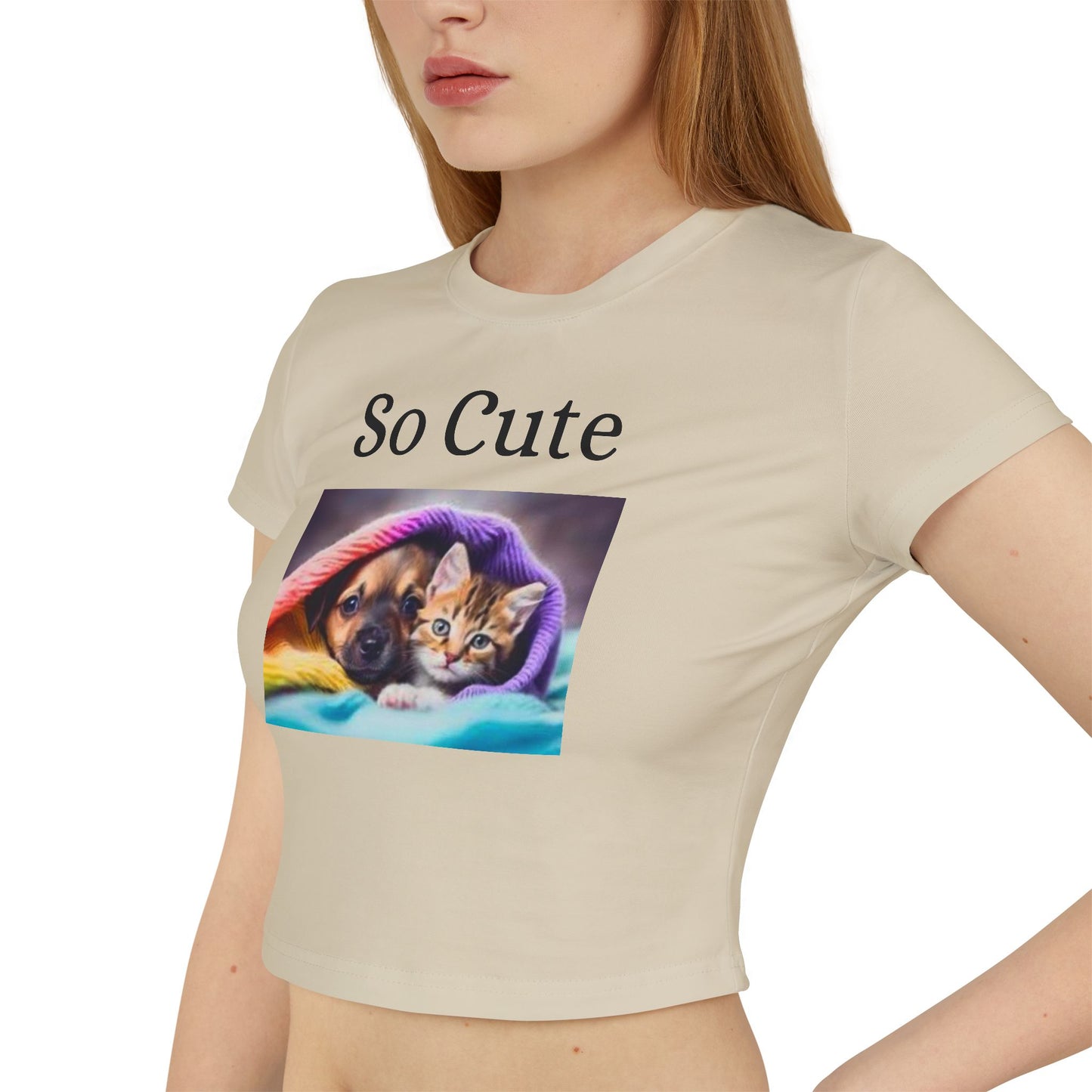 So Cute, Women's Baby Tee