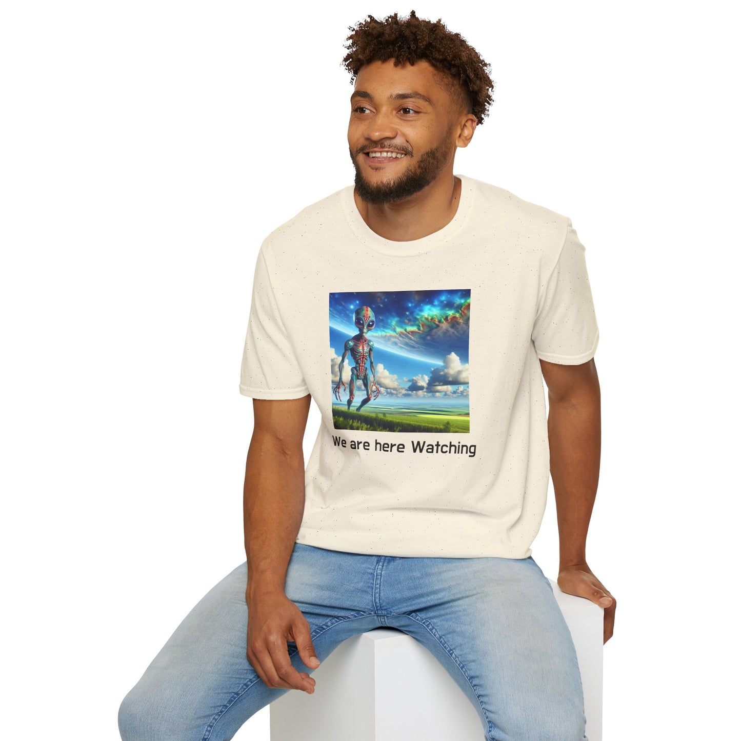 We are here Watching, Unisex T-Shirt