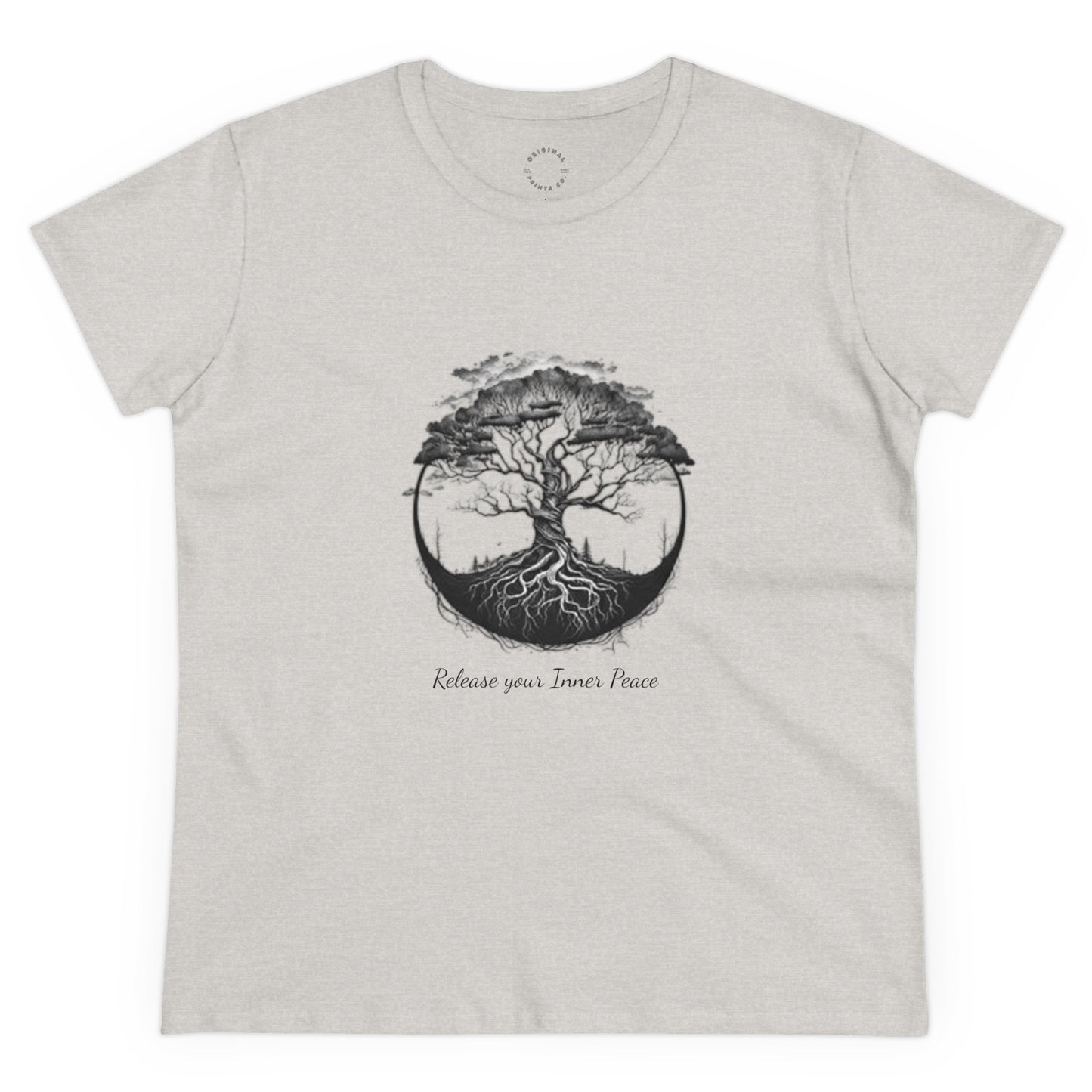 Inner Peace, Women's Cotton Tee