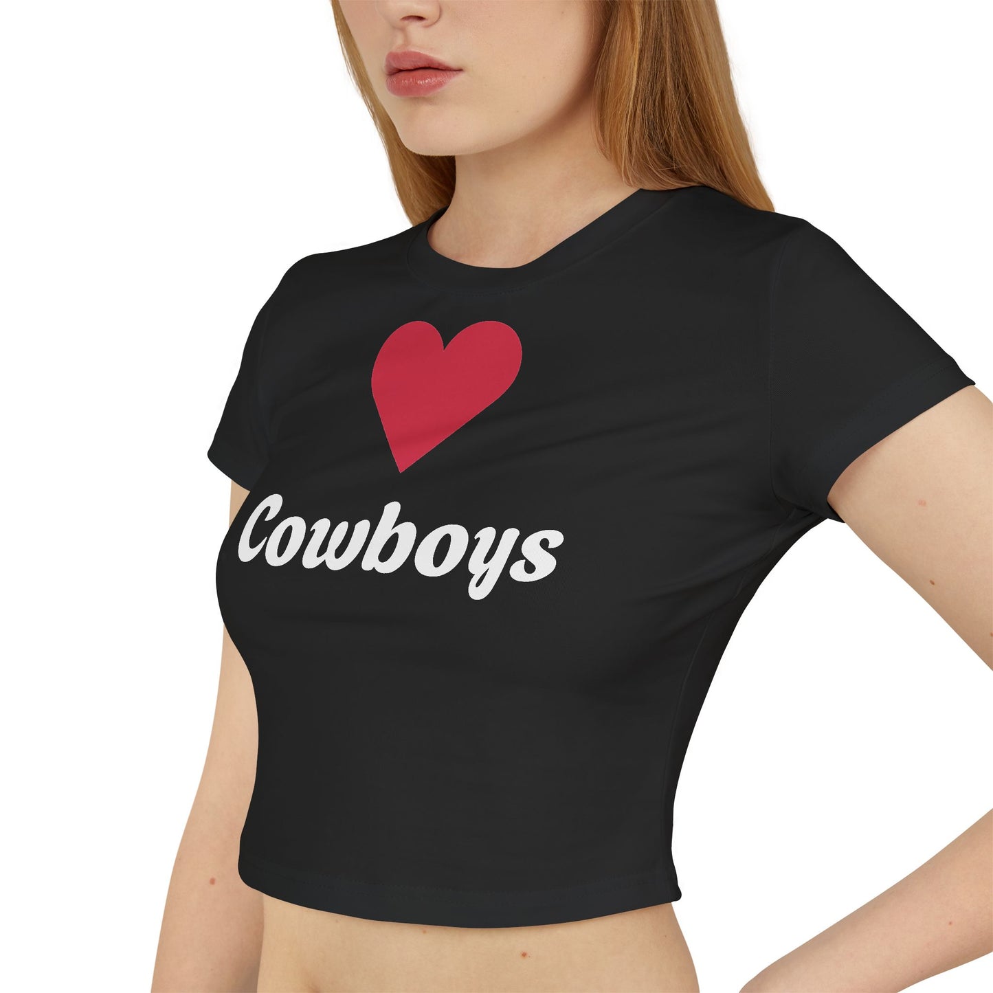 Love Cowboys, Women's Baby Tee