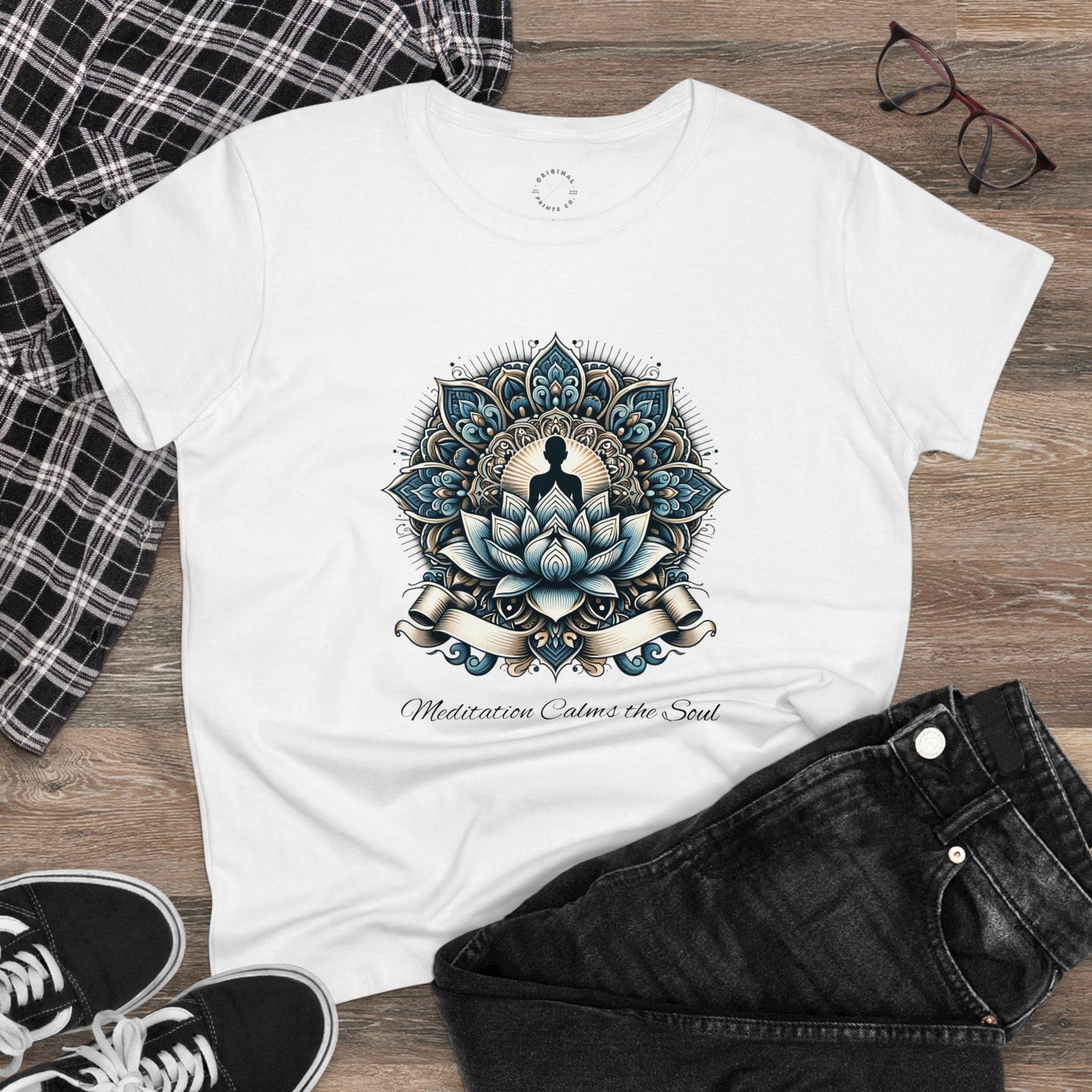 Meditation, Women's Cotton Tee