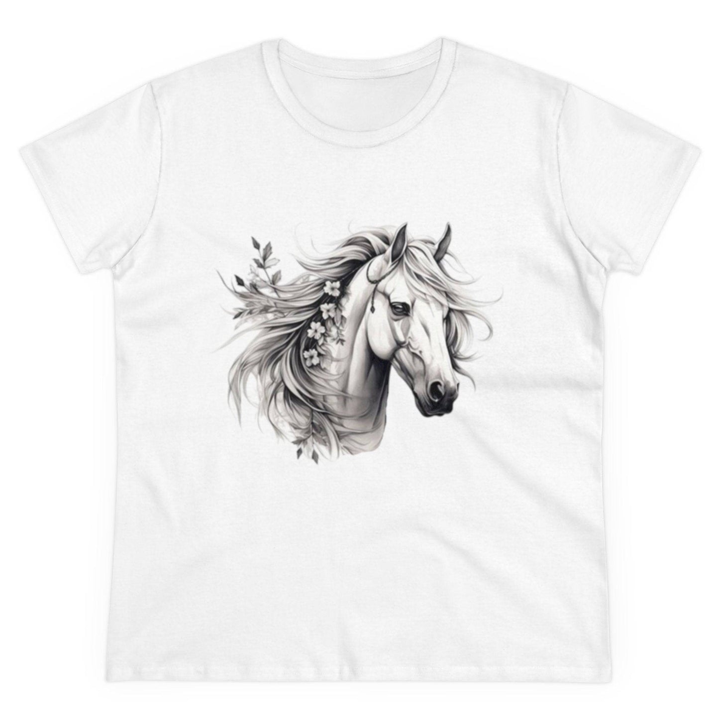 Horse Head, Women's Cotton Tee