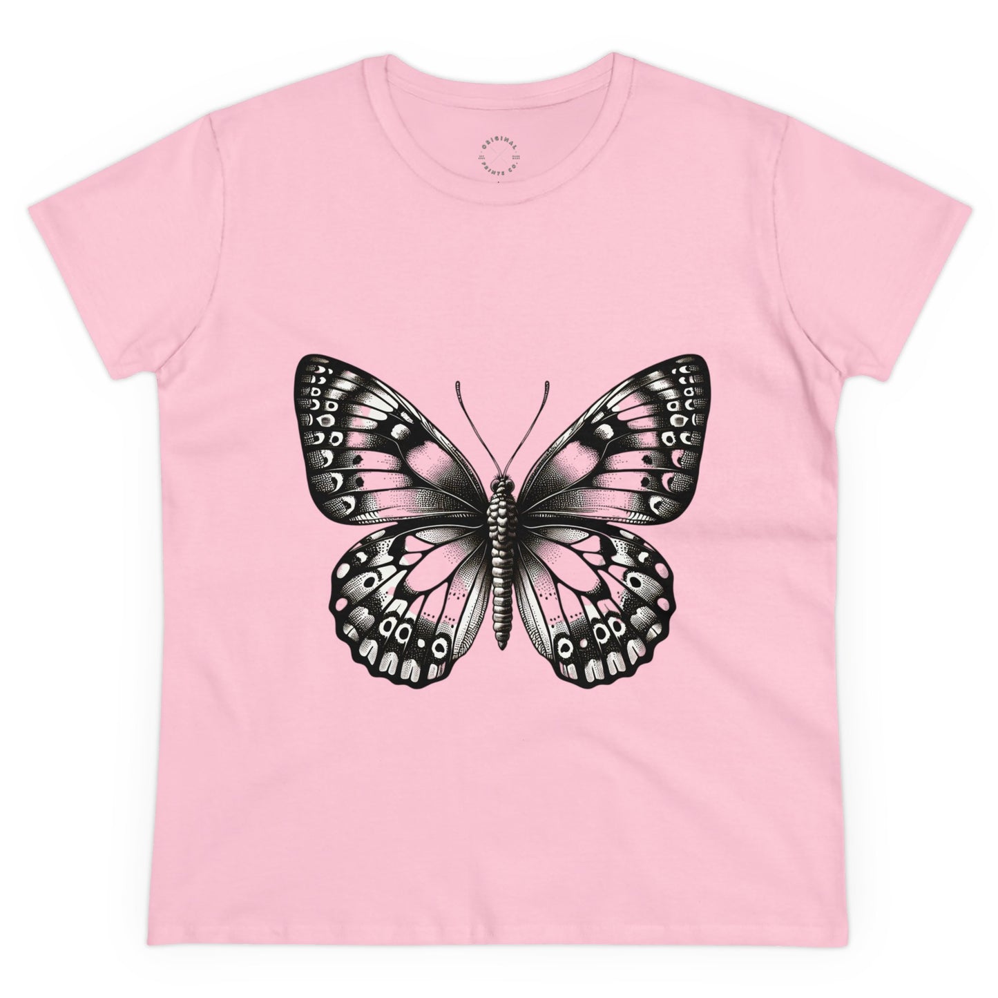 Inked Butterfly, Women's Cotton Tee