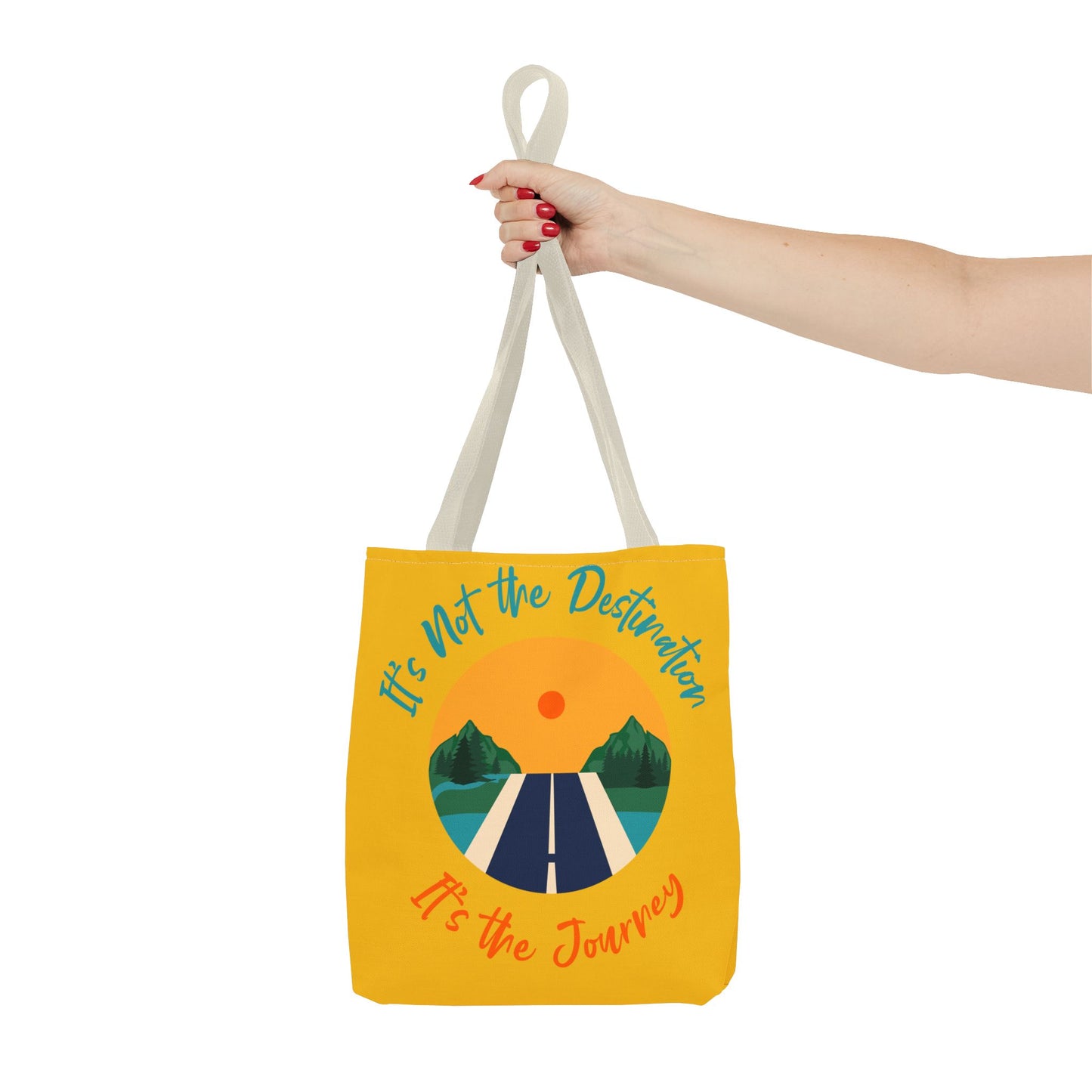 It's the Journey, Tote Bag