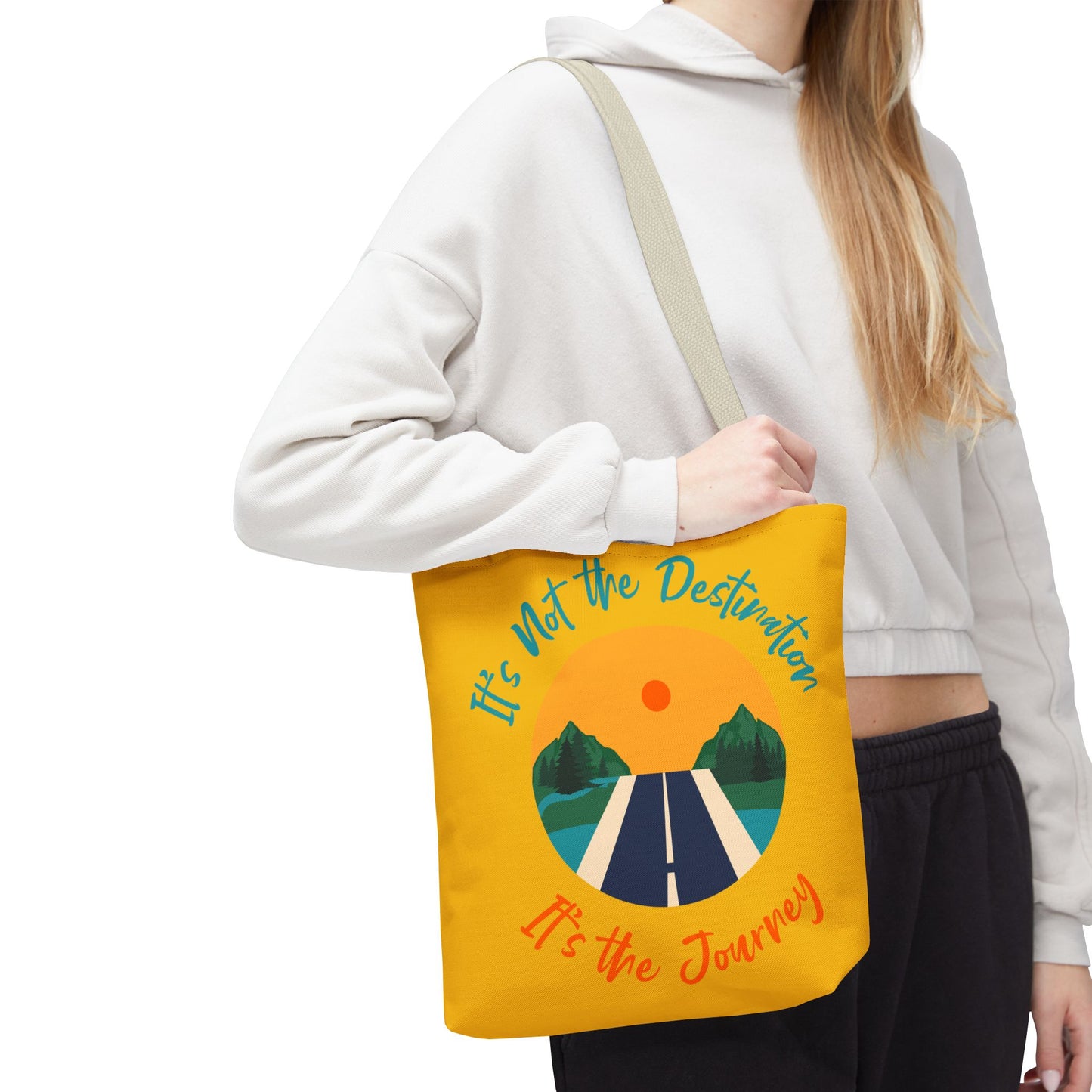 It's the Journey, Tote Bag