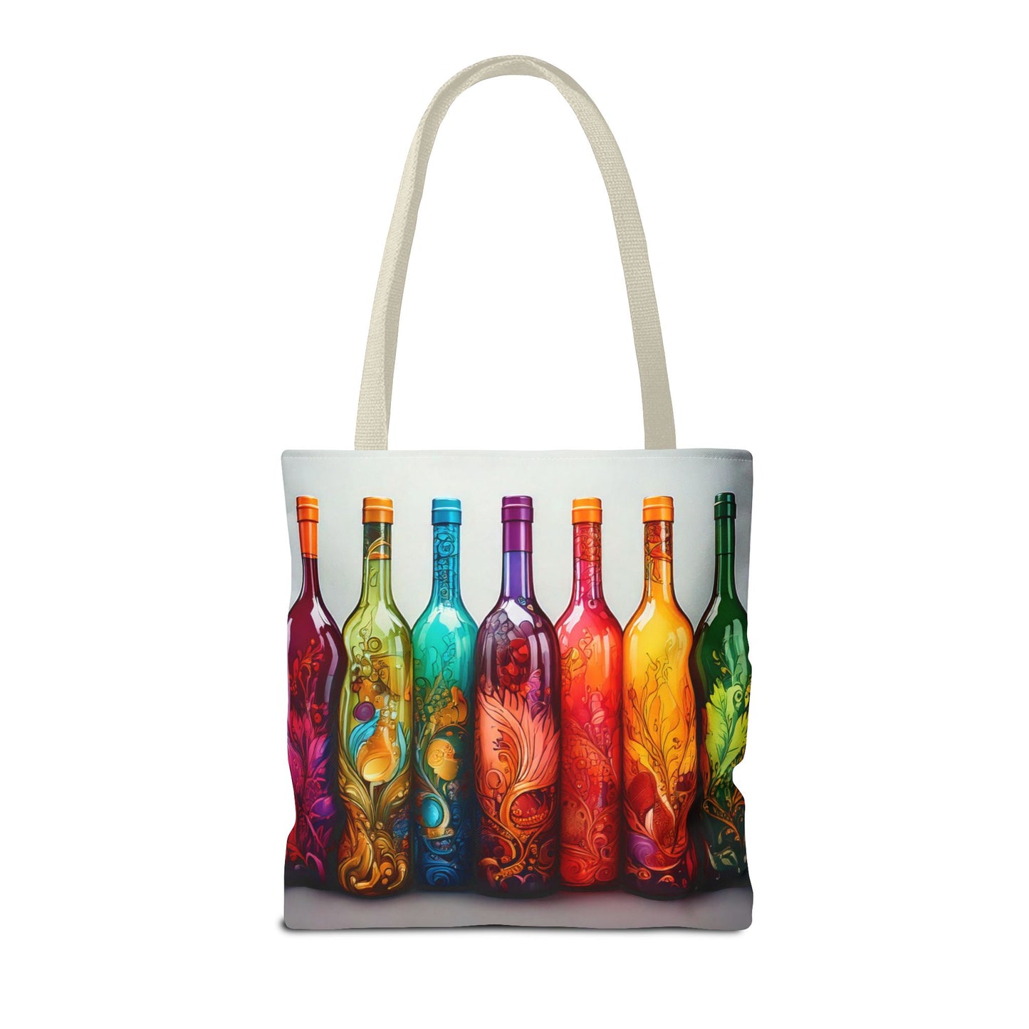 Wine Bottles, Tote Bag