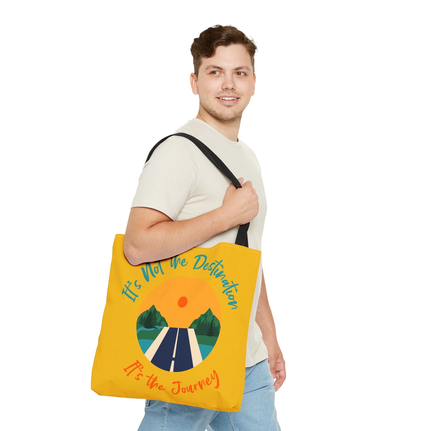 It's the Journey, Tote Bag