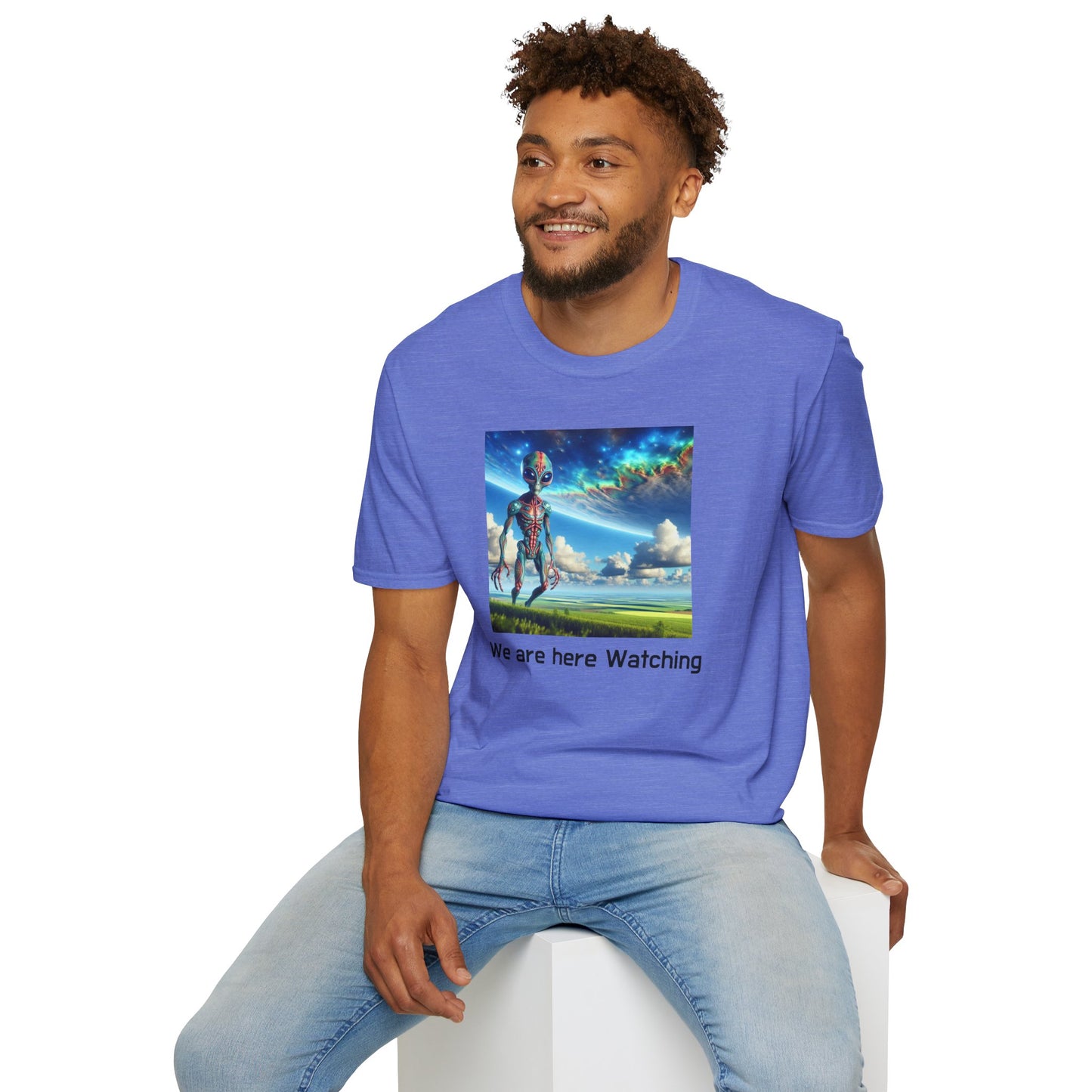 We are here Watching, Unisex T-Shirt