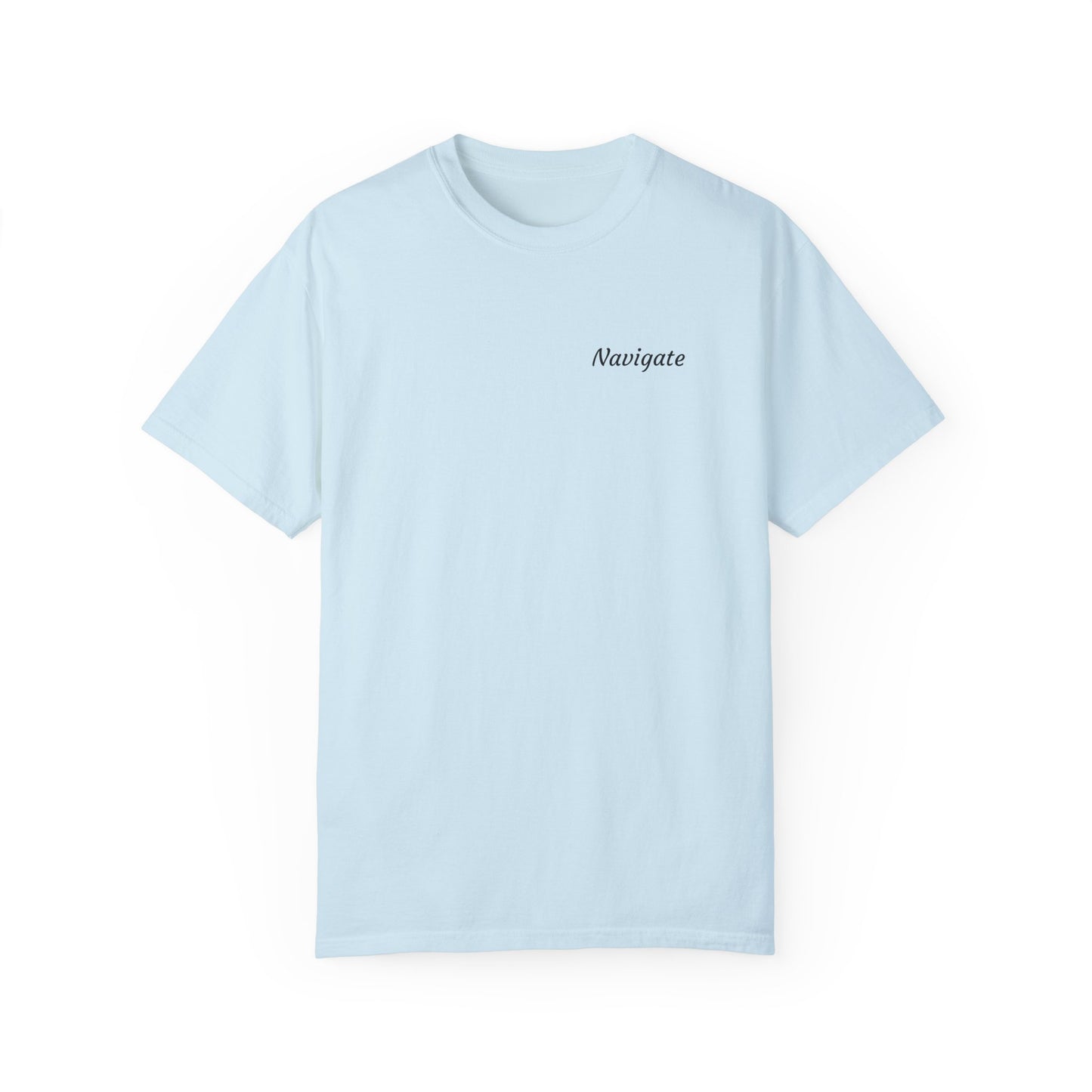 Navigate, Unisex Garment-Dyed T-shirt