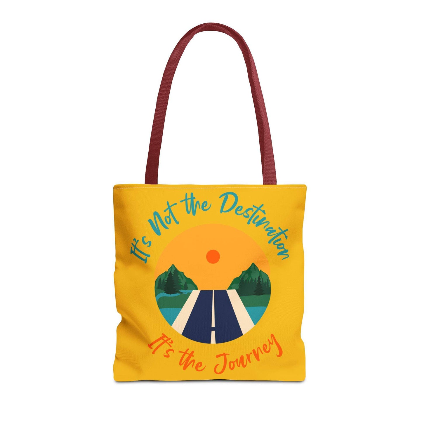  It's the Journey, Tote Bag