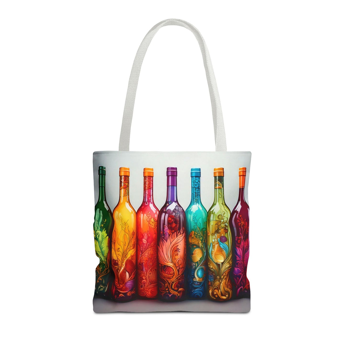 Wine Bottles, Tote Bag