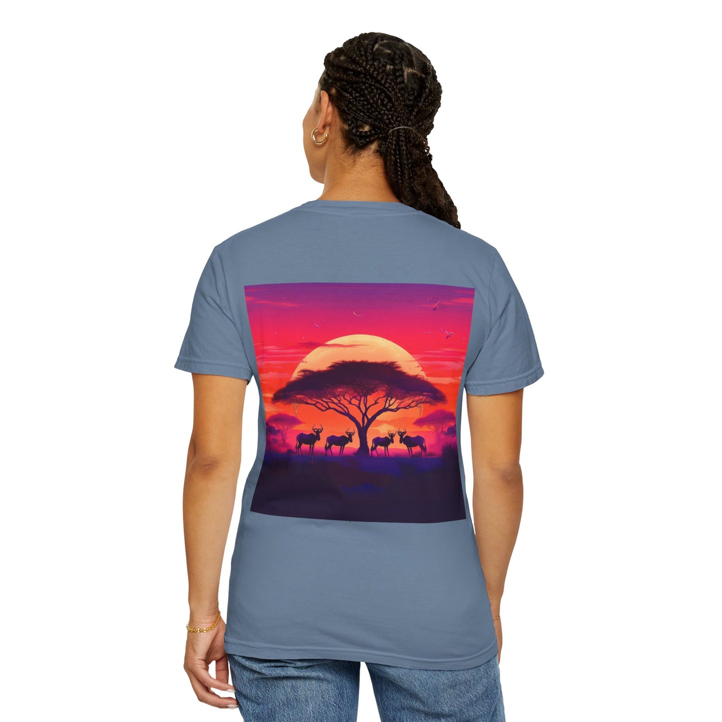 Safari Sunset, Unisex T-shirt