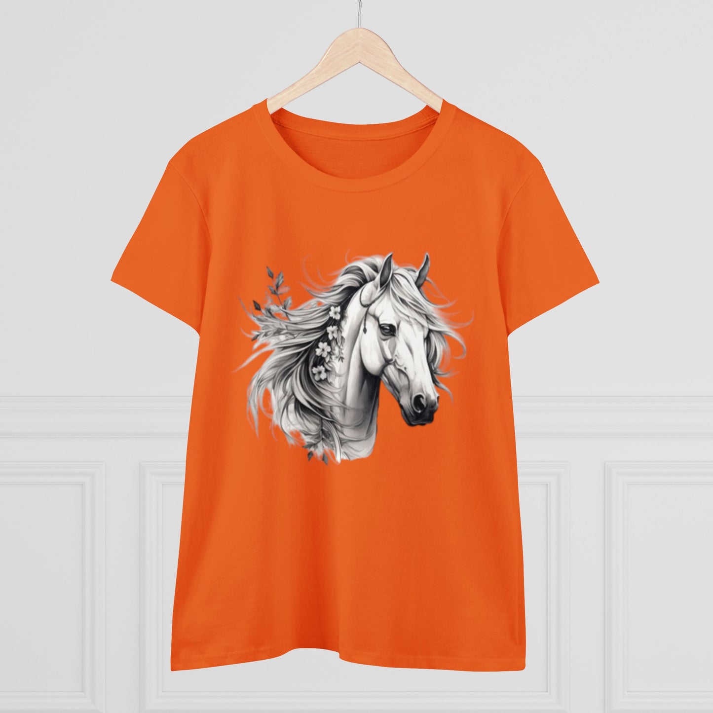 Horse Head, Women's Cotton Tee