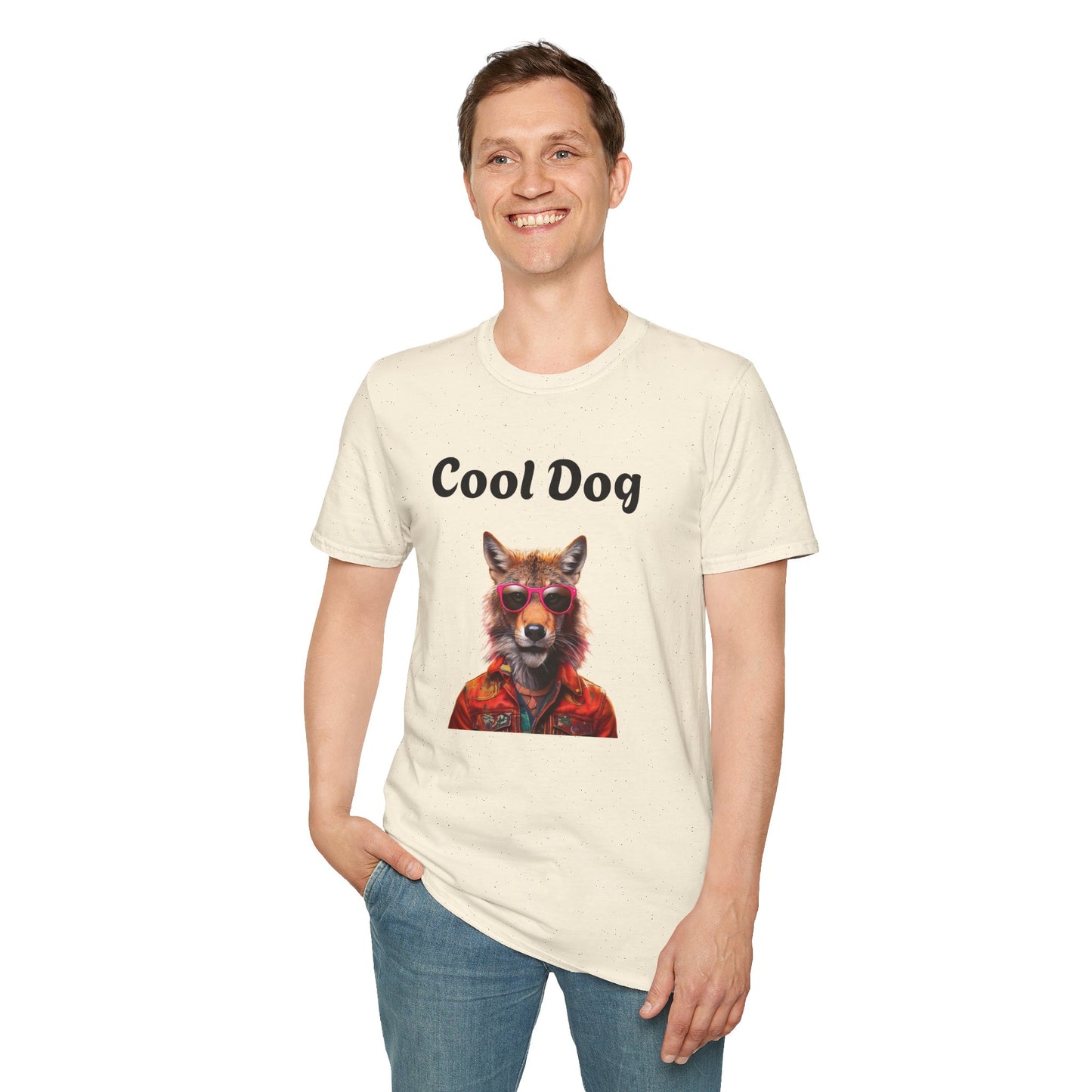 Cool Dog Graphic Unisex T-Shirt