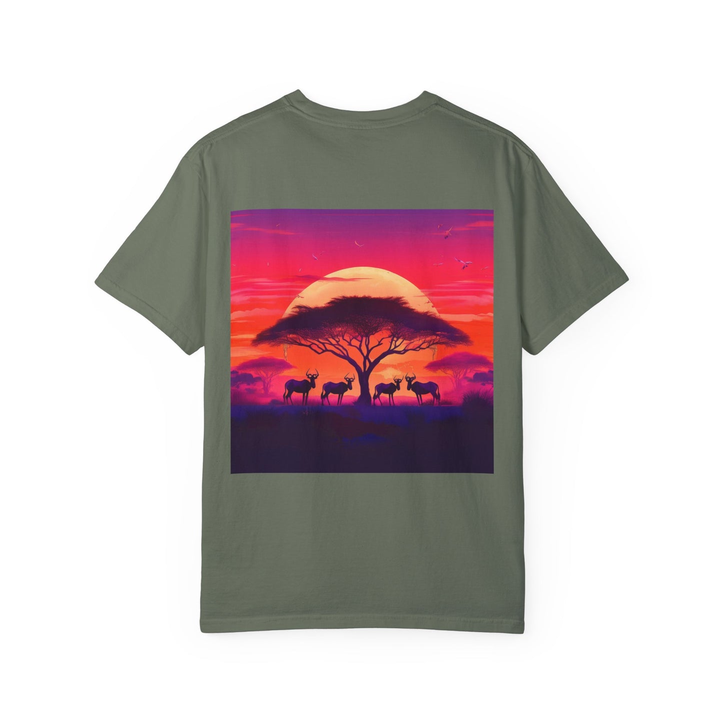 Safari Sunset, Unisex T-shirt