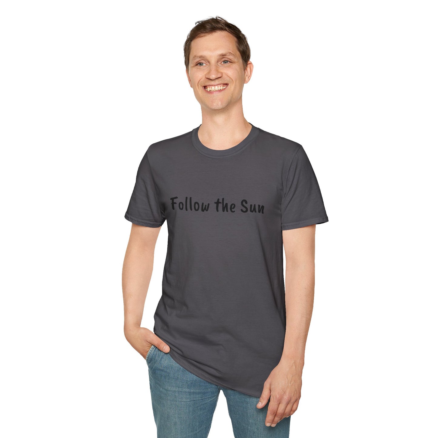 T-Shirt, Unisex Softstyle - Follow the Sun