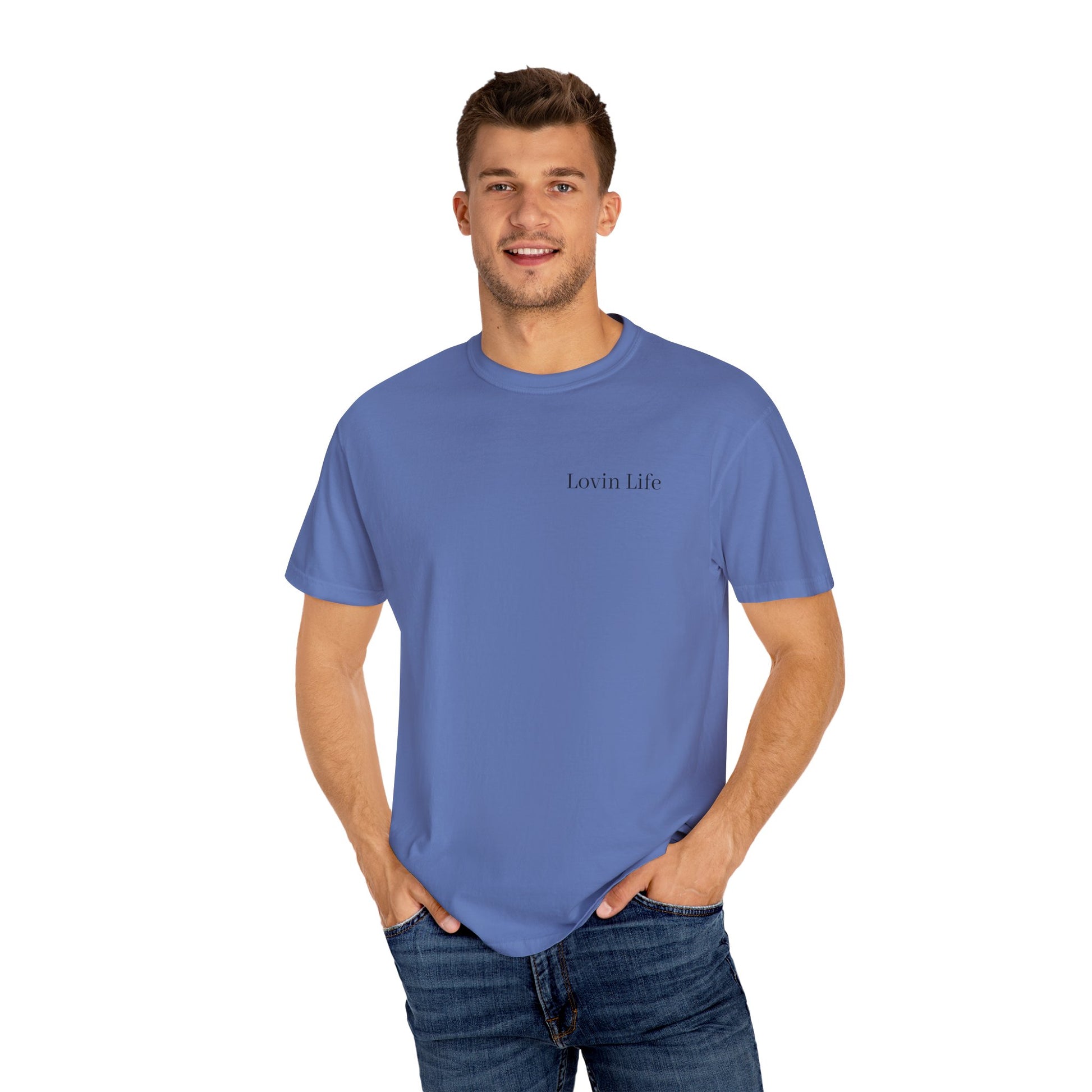Lovin Life, Whale Print, Unisex T-shirt - Original Prints Co