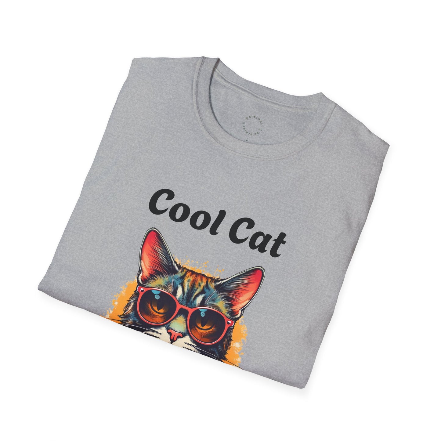 Cool Cat Unisex Softstyle T-Shirt