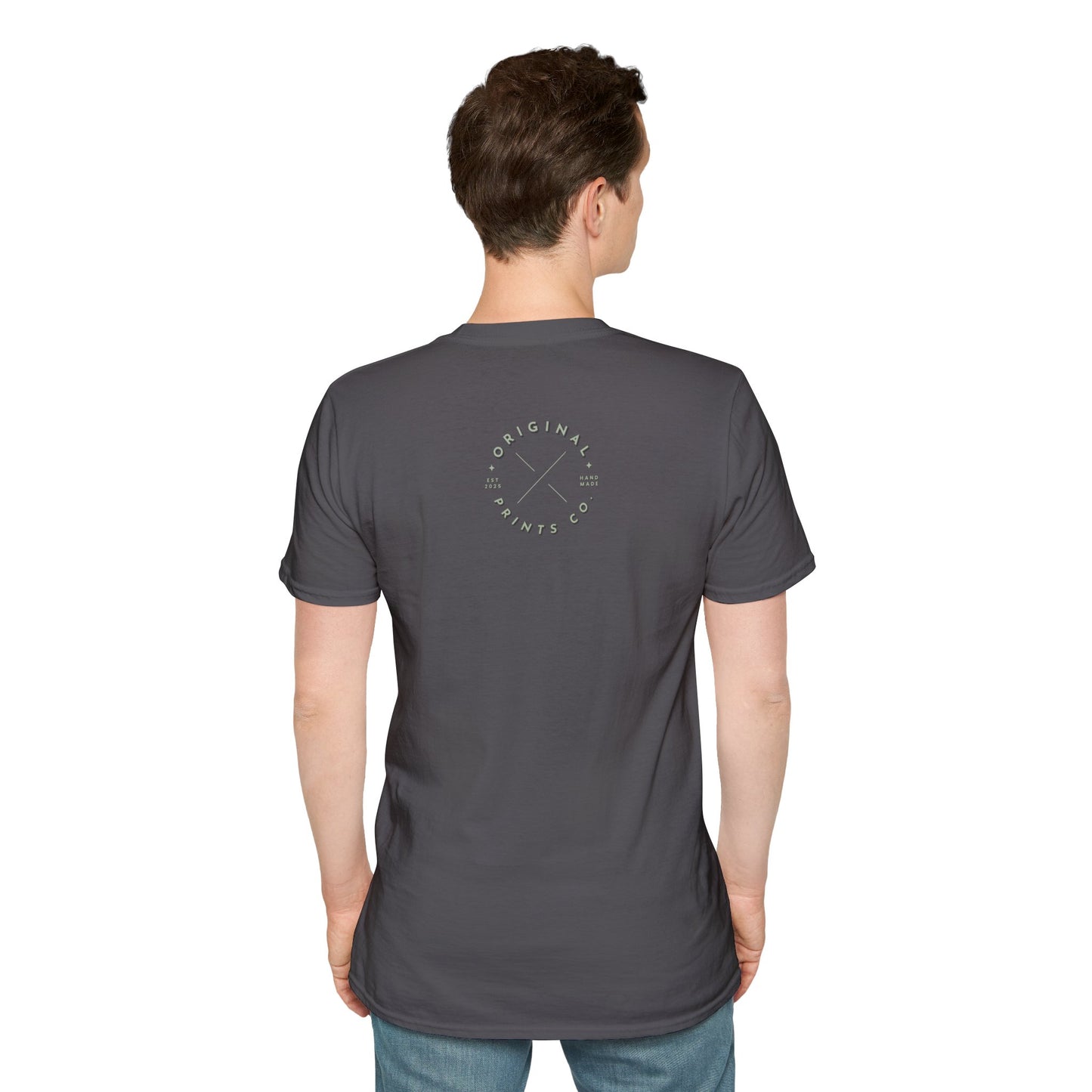 Original Prints Co Logo, Unisex Softstyle T-Shirt