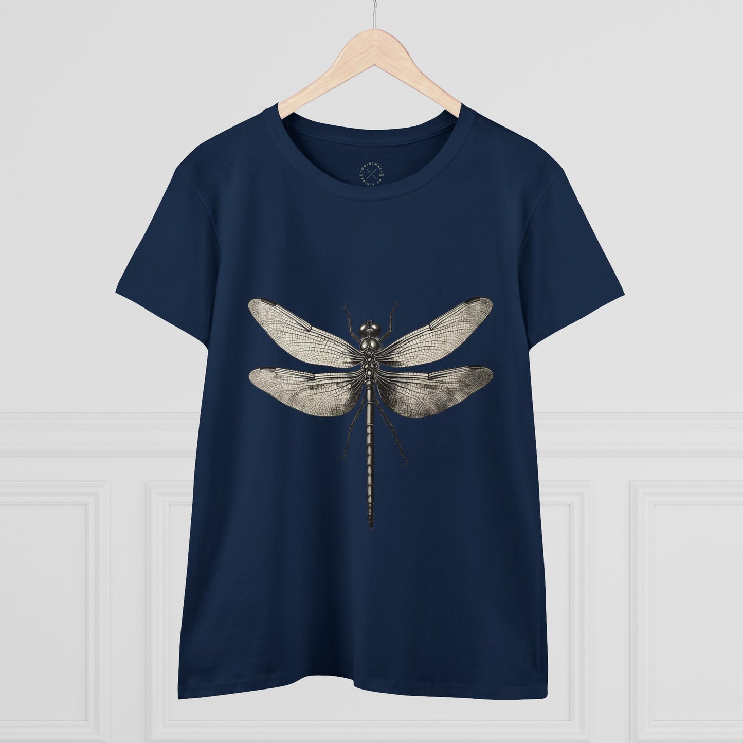 Women's Cotton Tee, Dragon Fly