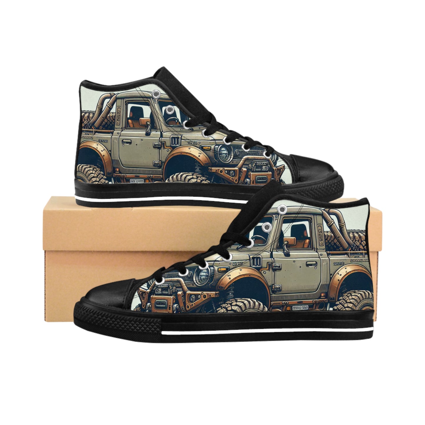 Men's Classic Jeep Sneakers - Off-Road Style Footwear