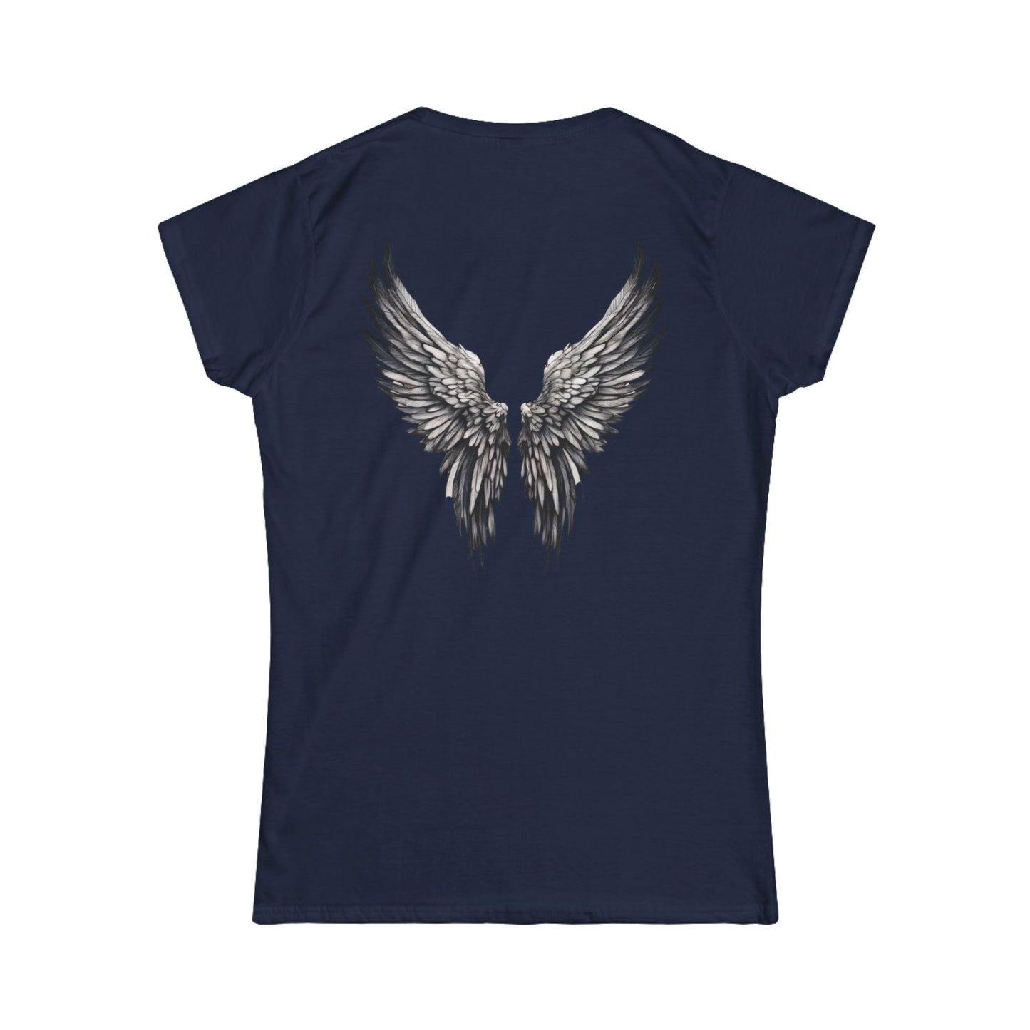 Women's Softstyle Tee, Angel Wings