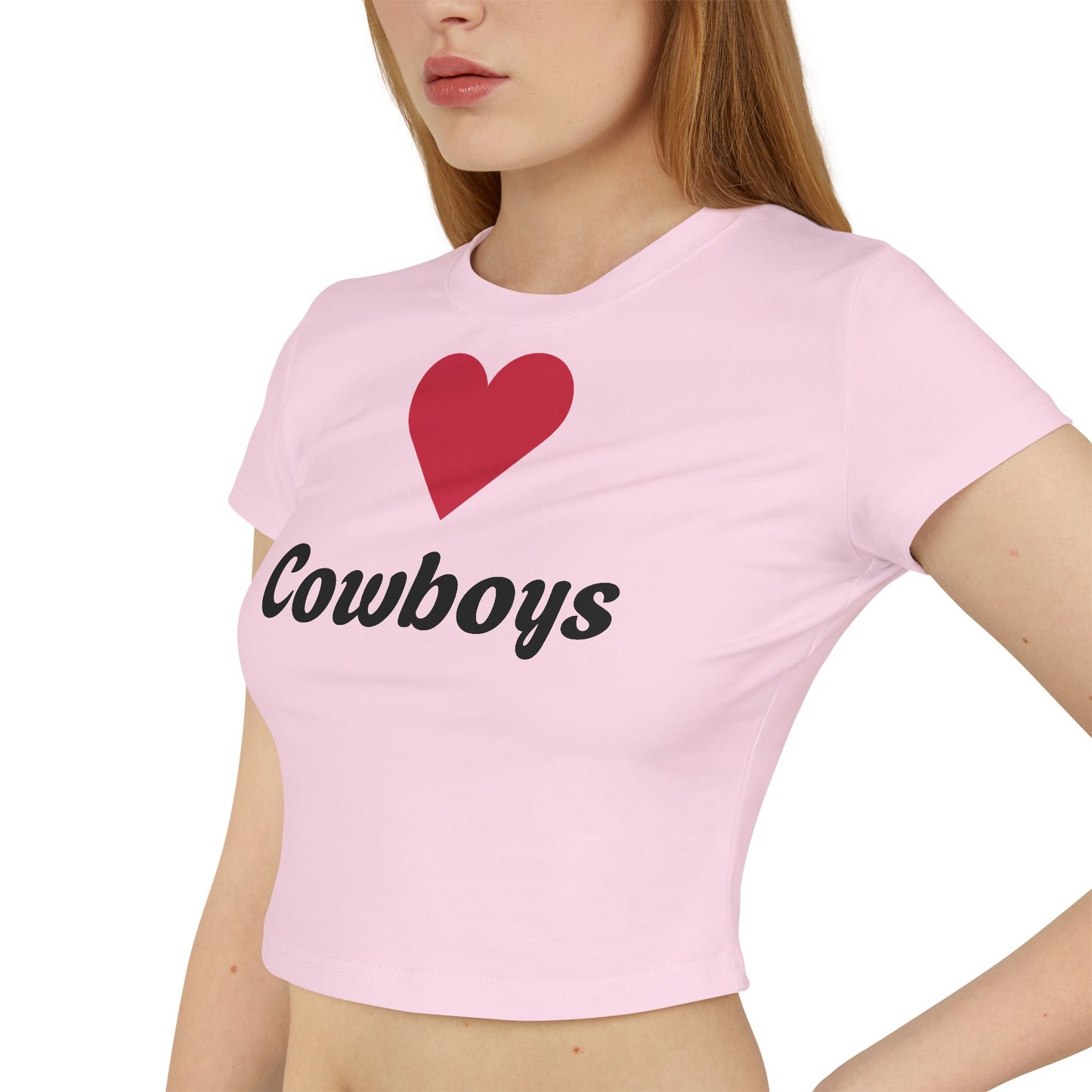 Love Cowboys, Women's Baby Tee