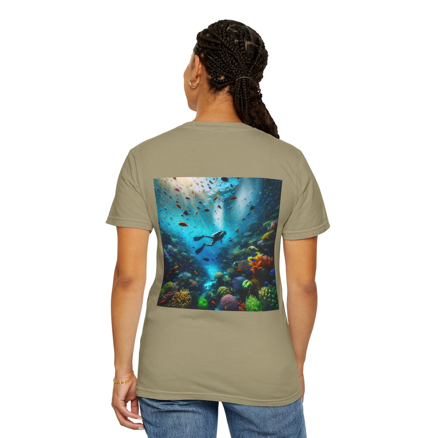 Scuba, with Print, Unisex T-shirt