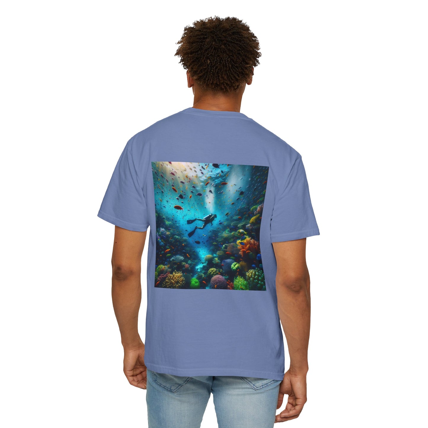 Scuba, with Print, Unisex T-shirt