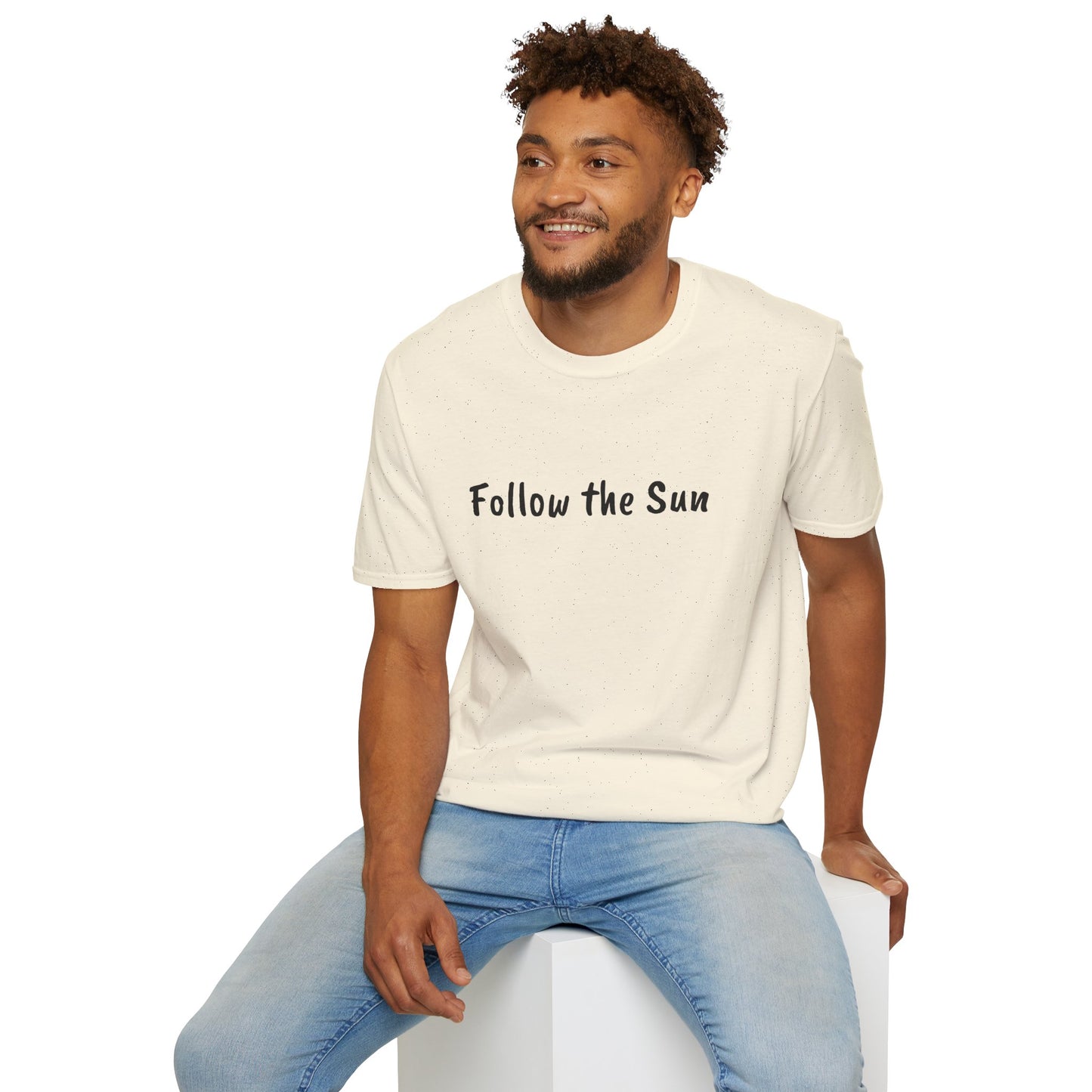 T-Shirt, Unisex Softstyle - Follow the Sun