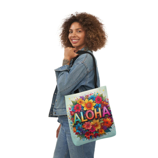 Tote Bag, ALOHA print