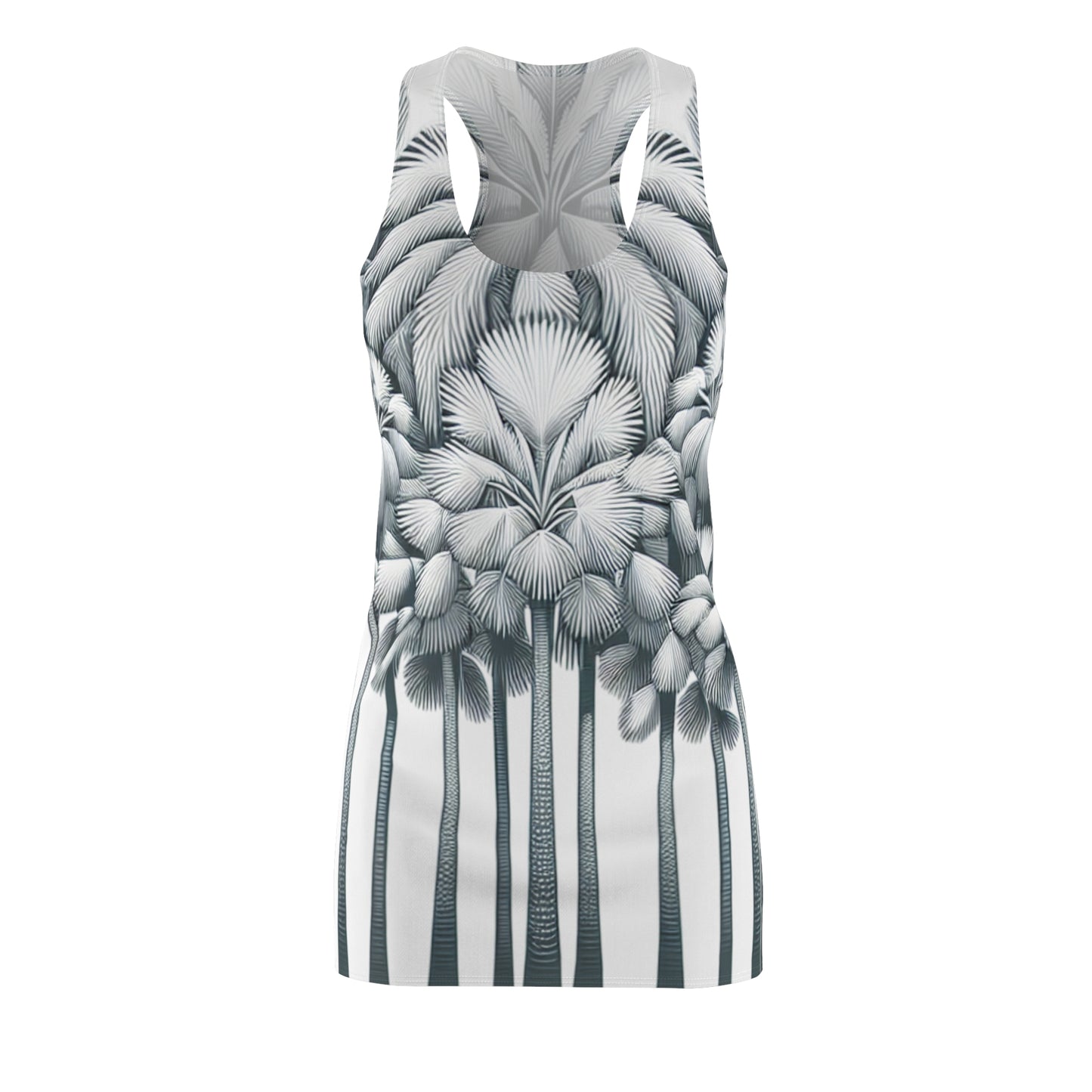 Palm Trees, Women's Racerback Dress