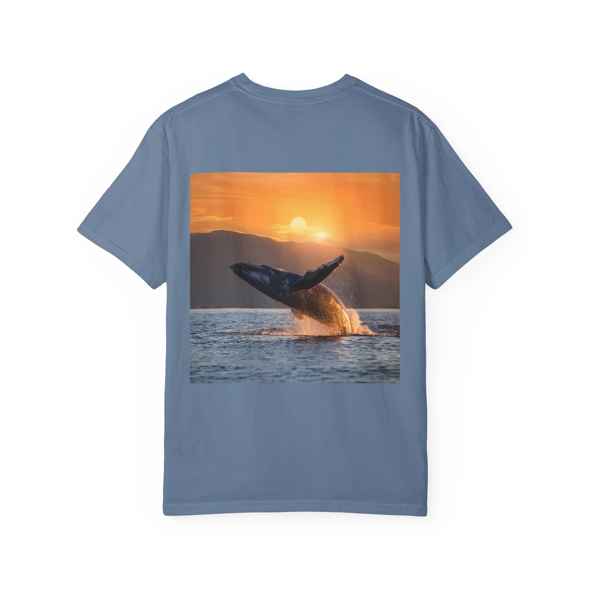 Lovin Life, Whale Print, Unisex T-shirt - Original Prints Co