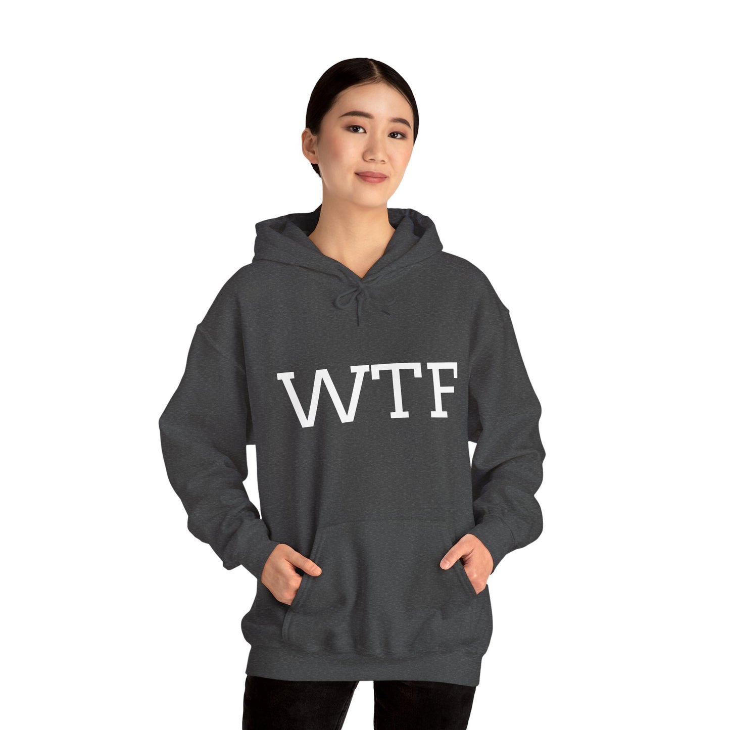 WTF, Unisex Hooded Sweatshirt